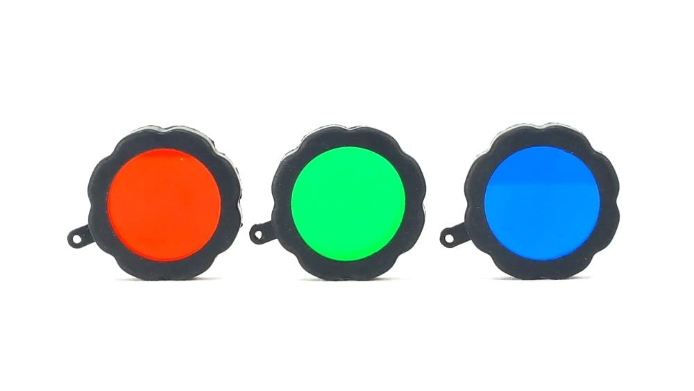 Linterna LED 1200 Pro con lente de colores y 100 lúmenes, 3 modos, con BRA913800F014