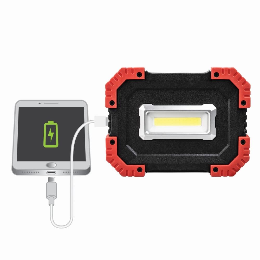 Lámpara de mano con foco LED de 1500 lúmenes y baterías recargables incluidas - Dorcy Ultra HD 41-4336