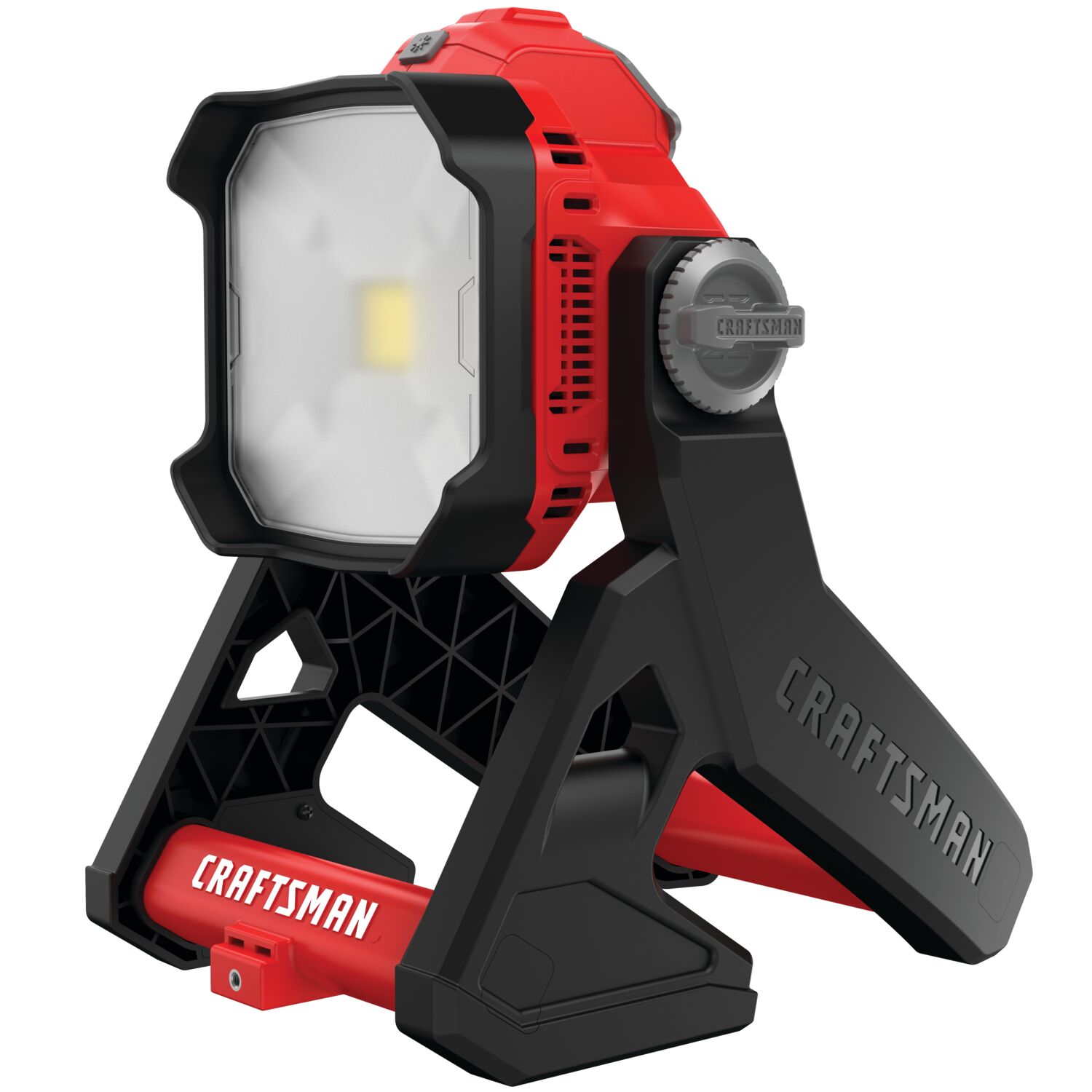 Linterna recargable para herramientas eléctricas CRAFTSMAN V20 de 20 voltios con batería de iones de litio de máxima potencia de 1825 lúmenes (herramienta solamente) CMCL030B