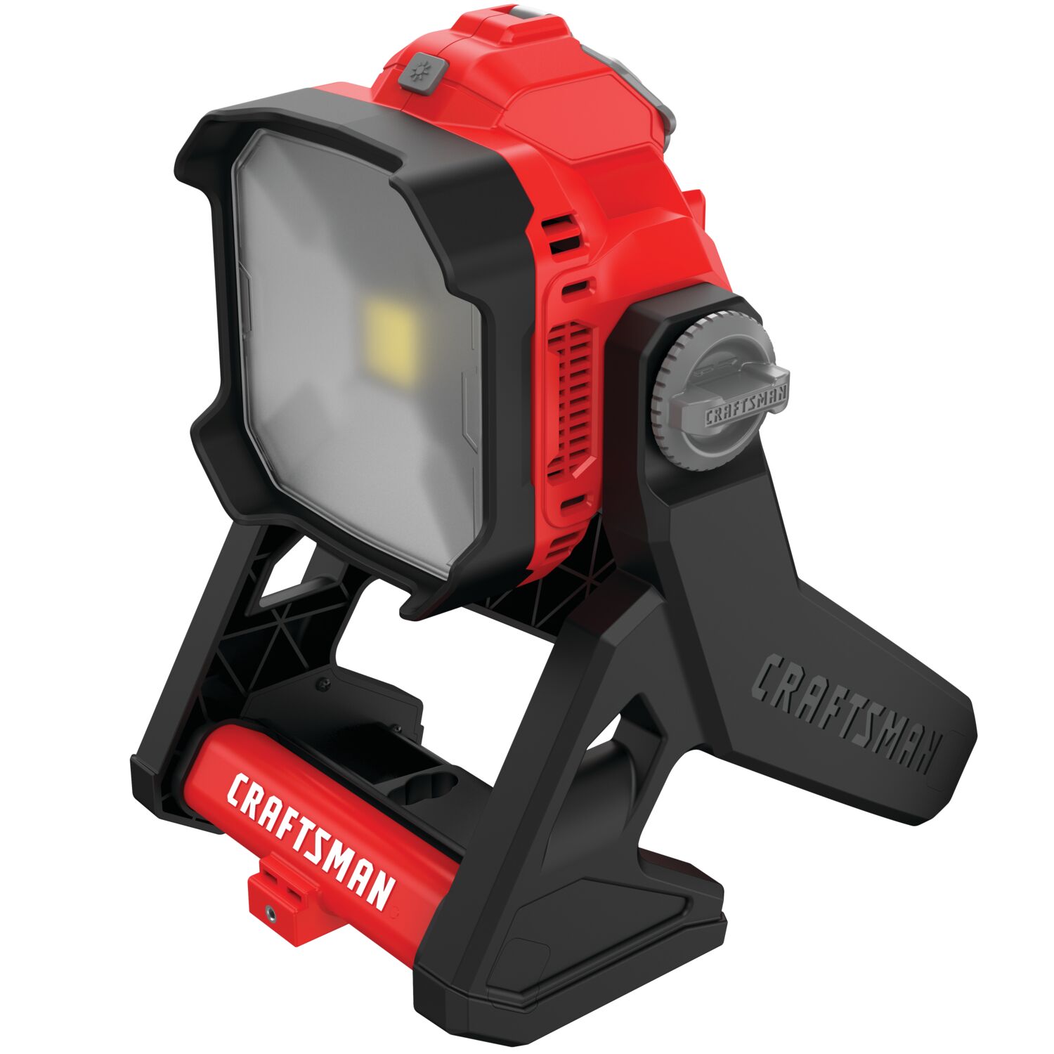 Linterna recargable para herramientas eléctricas CRAFTSMAN V20 de 20 voltios con batería de iones de litio de máxima potencia de 1825 lúmenes (herramienta solamente) CMCL030B