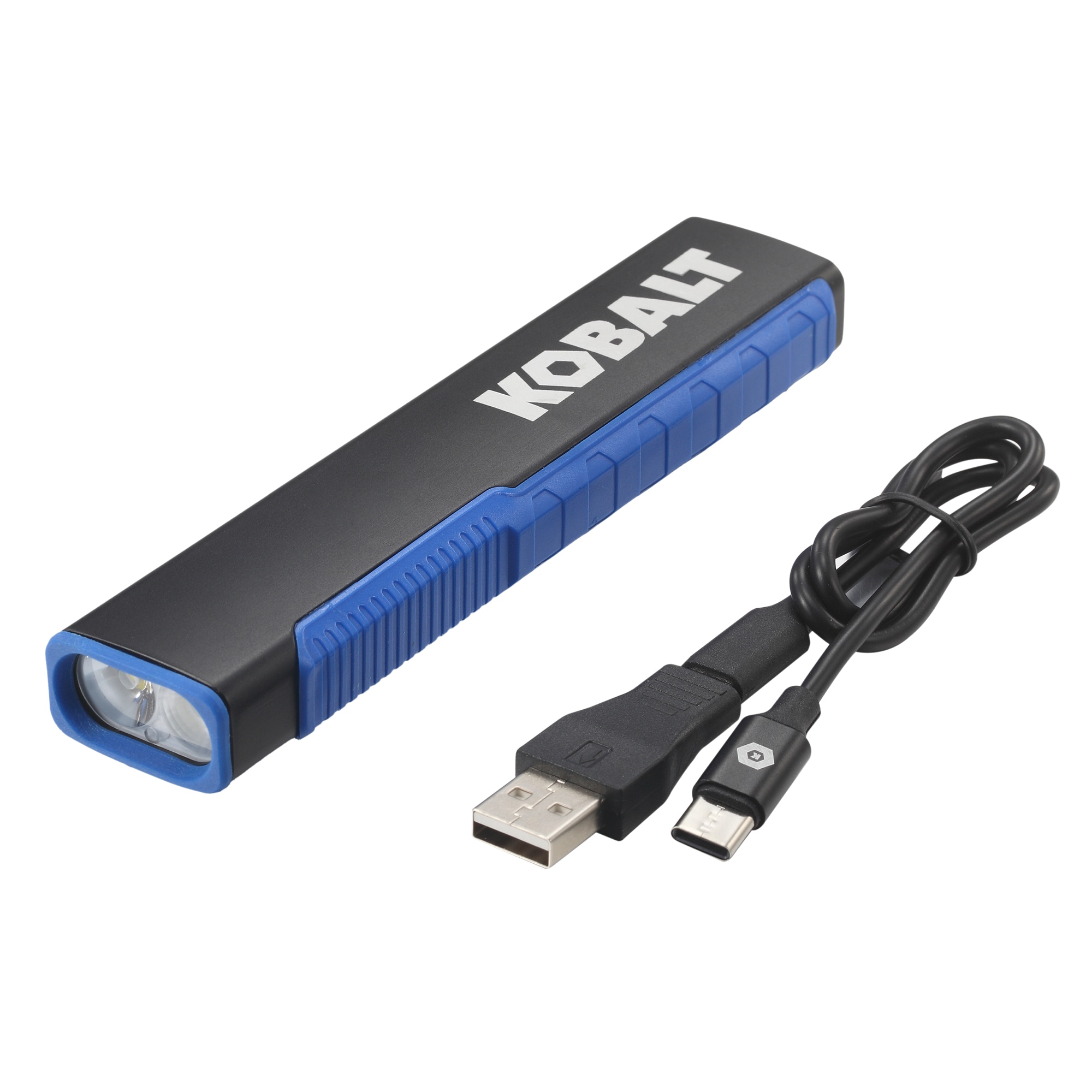 Linterna LED de 1000 lúmenes con 4 modos y baterías recargables incluidas de Kobalt
