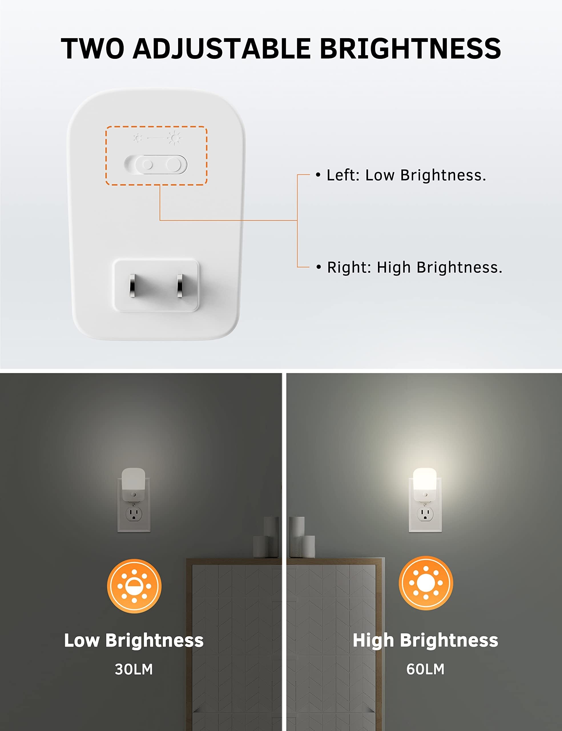 Lámpara de mano con foco LED de 2000 lúmenes y 4 modos con batería recargable