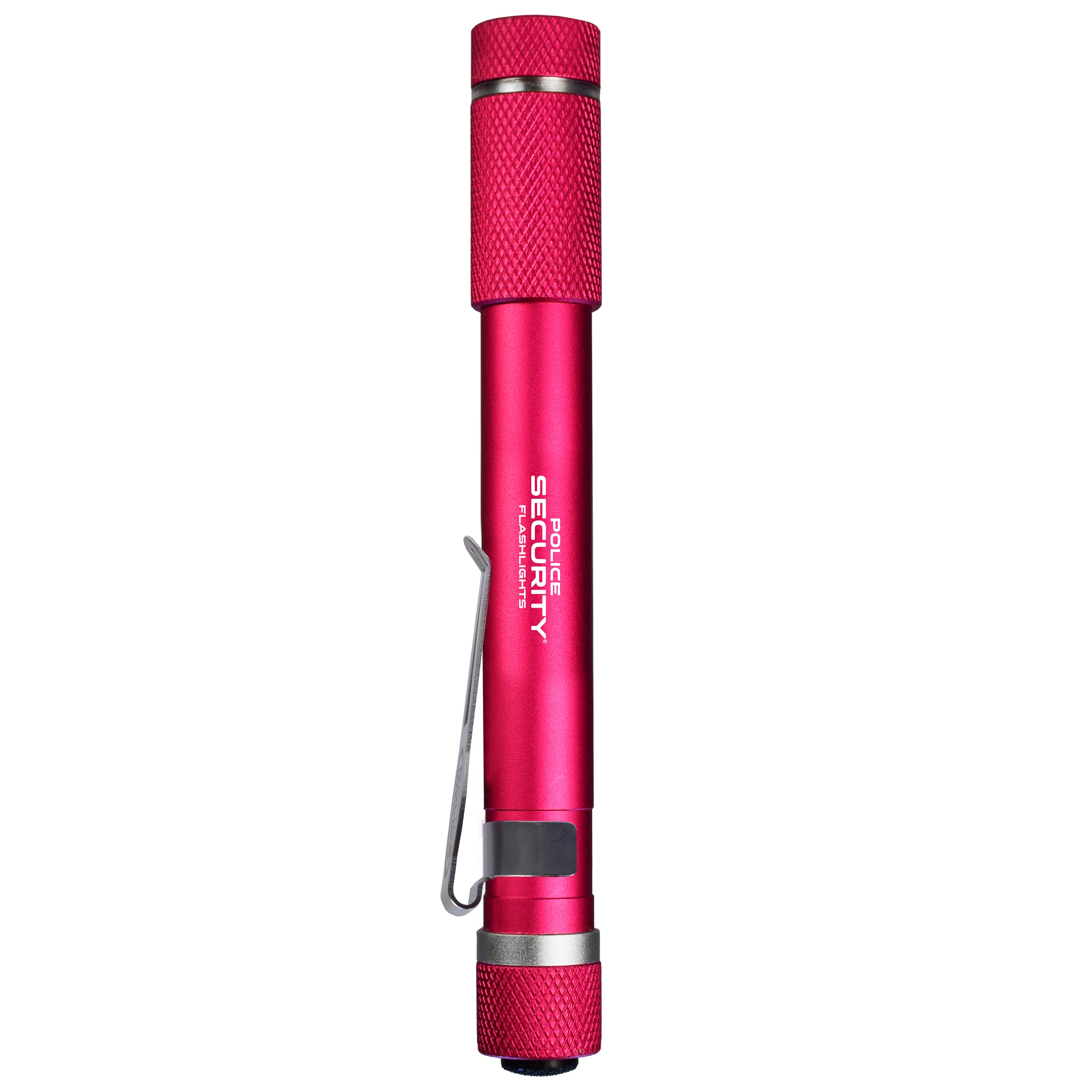 Lámpara de bolsillo Police Security Aura de 270 lúmenes con 3 modos de luz LED y pilas incluidas 98419