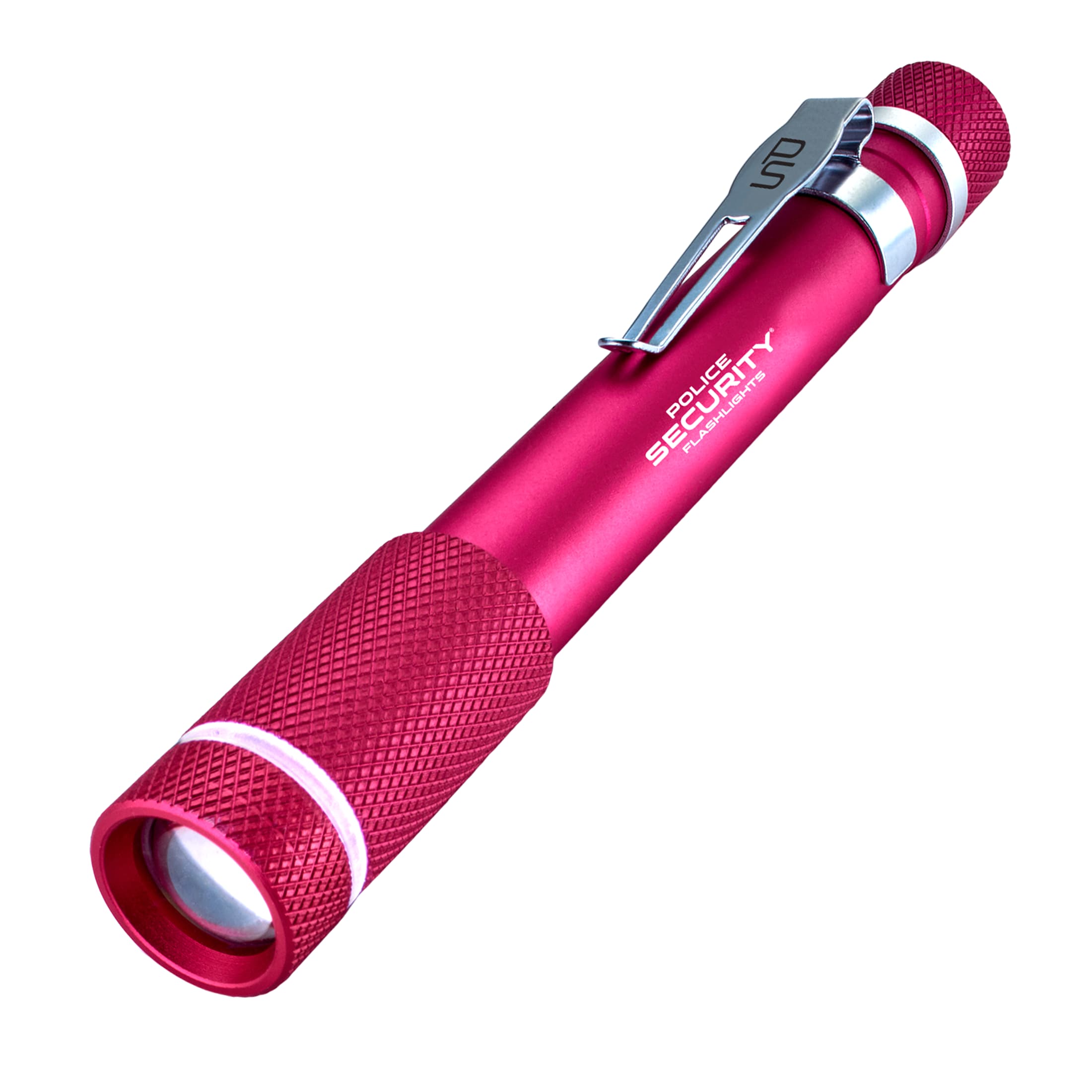 Lámpara de bolsillo Police Security Aura de 270 lúmenes con 3 modos de luz LED y pilas incluidas 98419