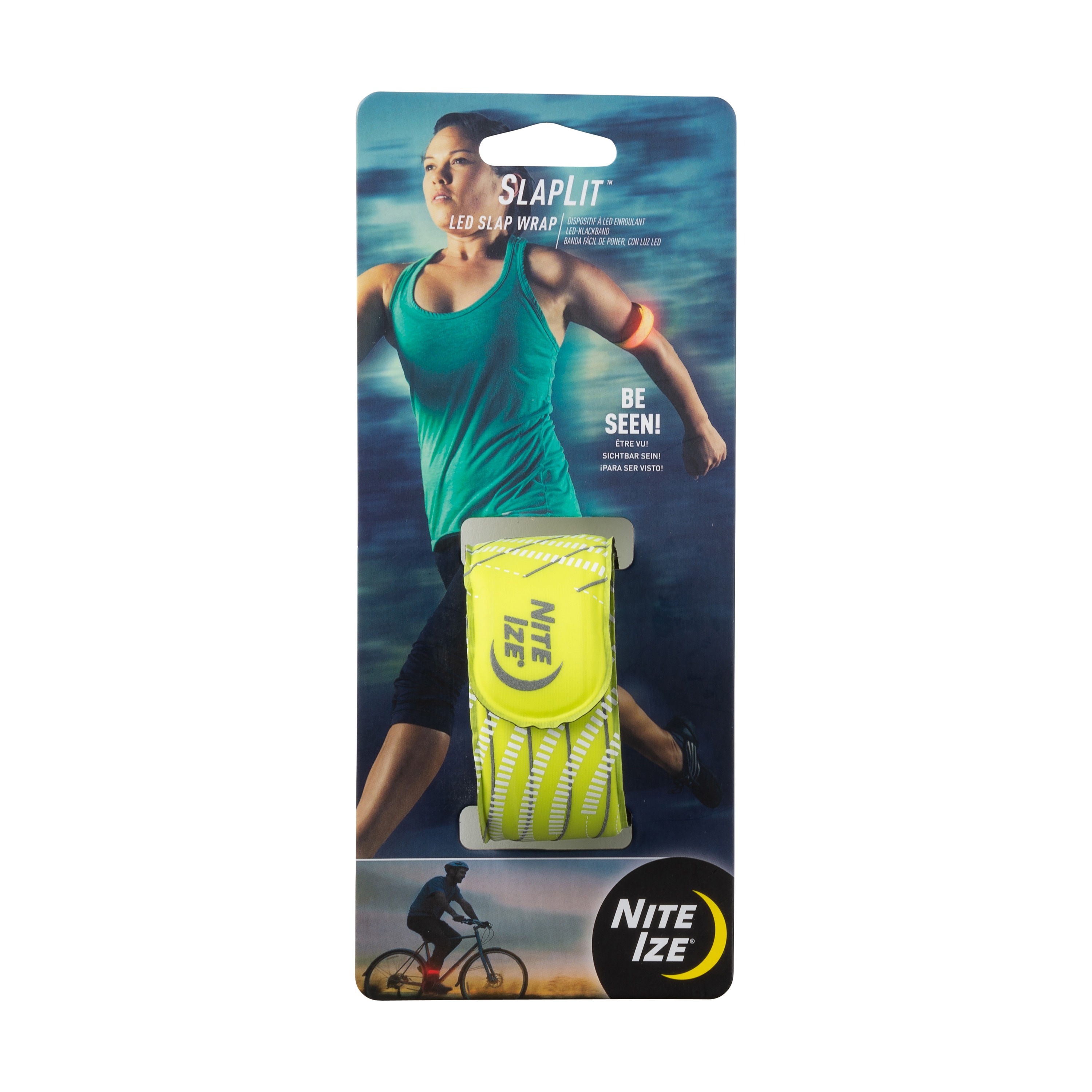 Luz llavero de plástico amarillo neón Nite Ize SLP2-33-R3