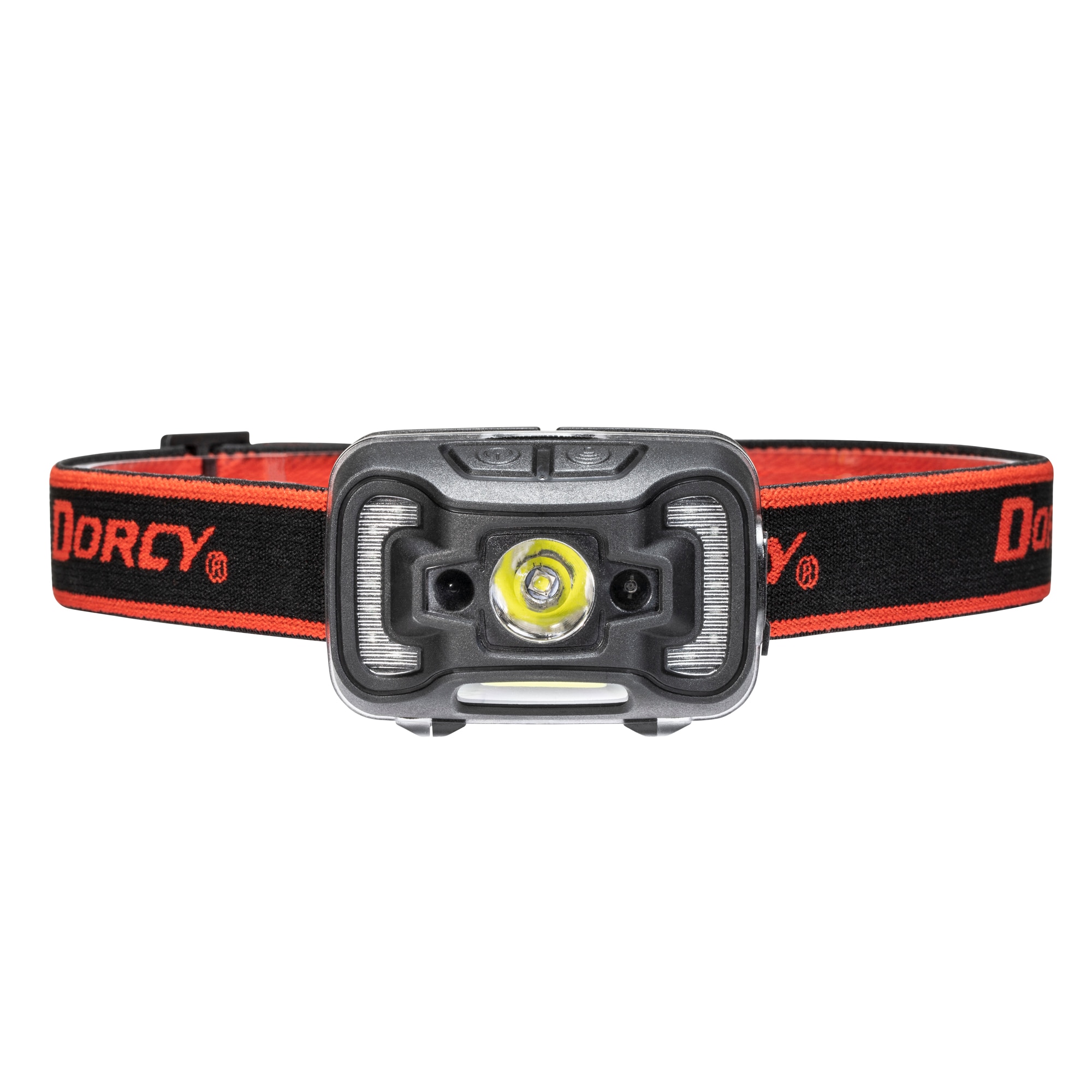 Lámpara frontal LED de 330 lúmenes de Dorcy International con batería recargable incluida 41-4359.