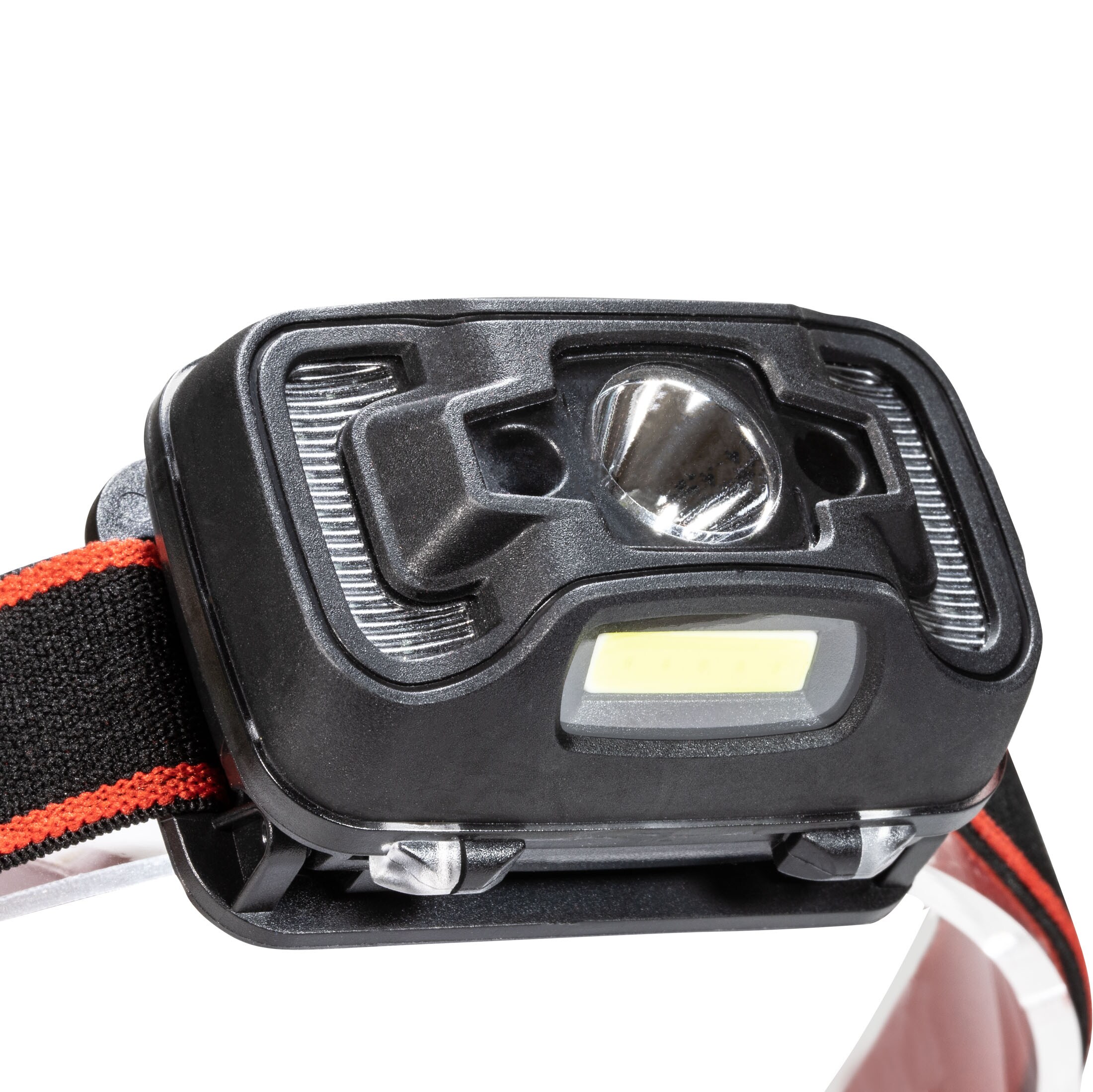Lámpara frontal LED de 330 lúmenes de Dorcy International con batería recargable incluida 41-4359.