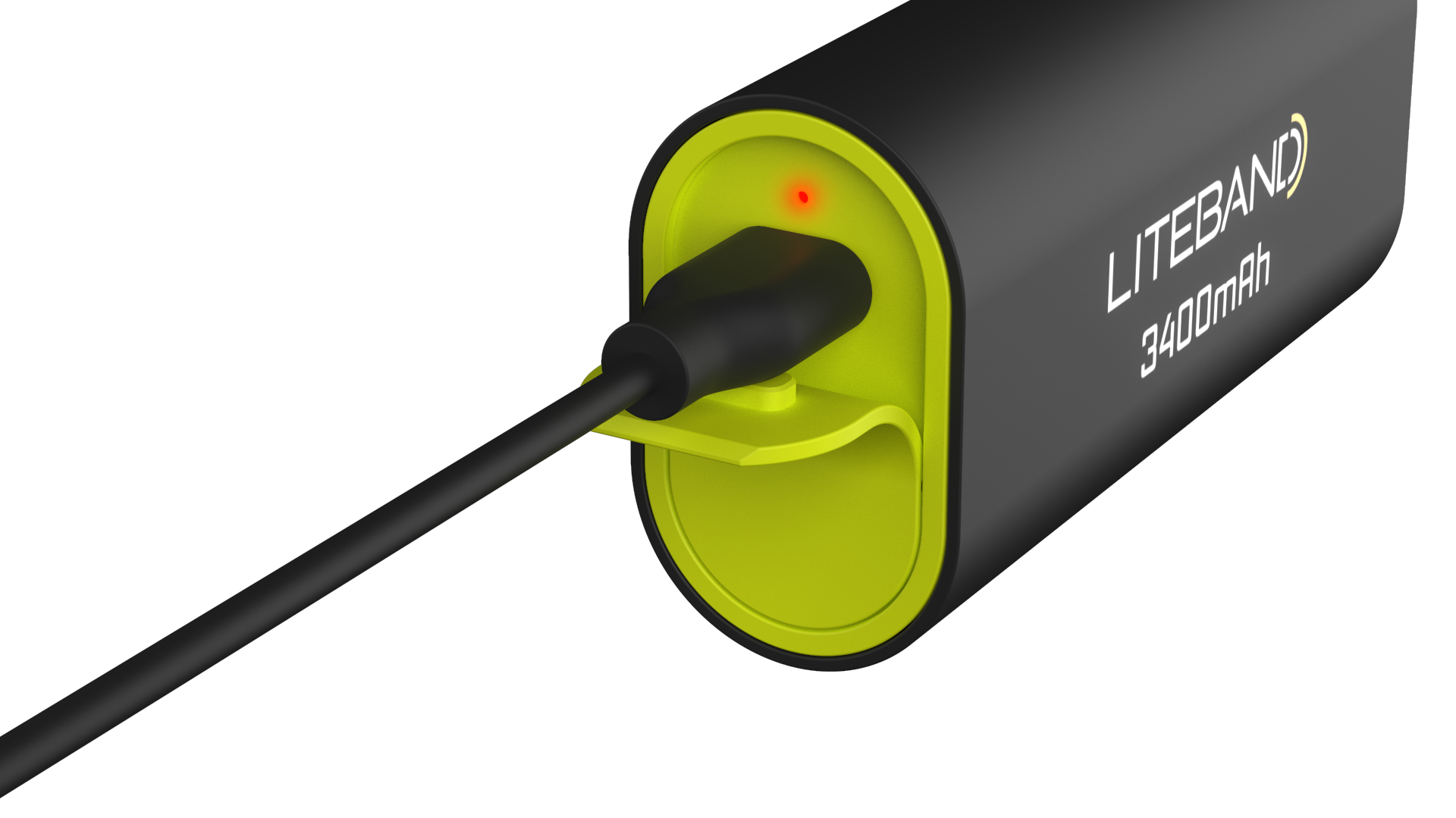 Linterna frontal de LED de 1500 lúmenes con batería recargable incluida LXBP-3400