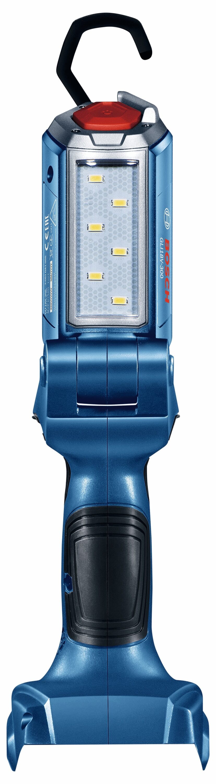 Linterna de herramienta eléctrica recargable sin cable de 300 lúmenes con baterías de 18 voltios Bosch (solo herramienta) GLI18V-300N