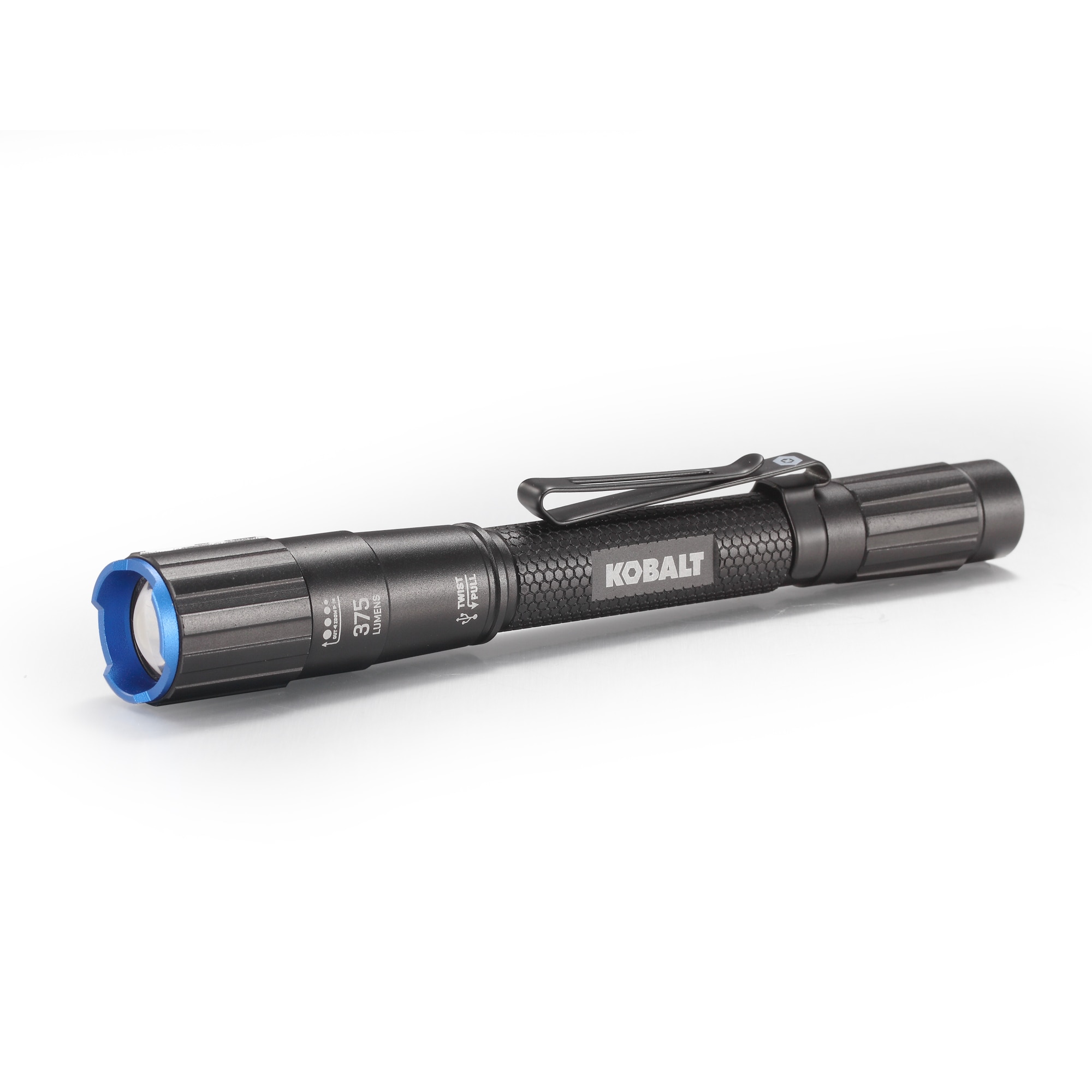Linterna LED Kobalt de 375 lúmenes con 3 modos y baterías recargables incluidas KF375DP