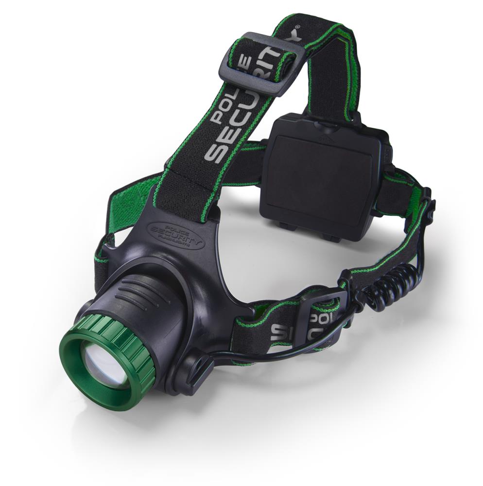 Lámpara de cabeza LED Police Security Blackout-R de 1000 lúmenes con batería recargable incluida 98730