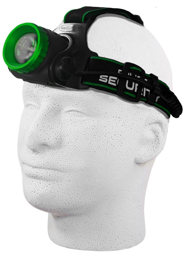 Lámpara de cabeza LED Police Security Blackout-R de 1000 lúmenes con batería recargable incluida 98730