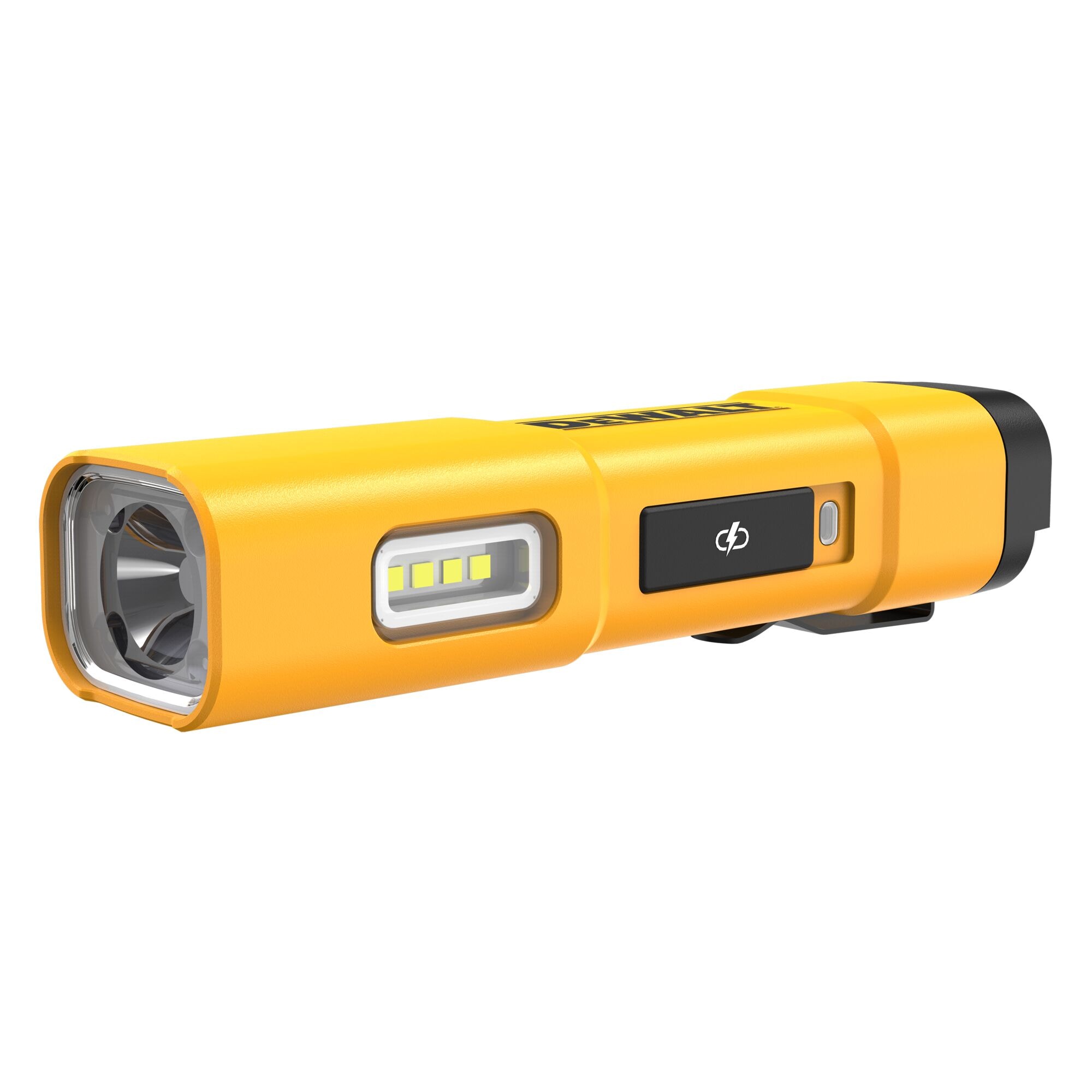 Linterna de mano DEWALT de luz LED con 1000 lúmenes y 3 modos, incluye baterías recargables DCL183