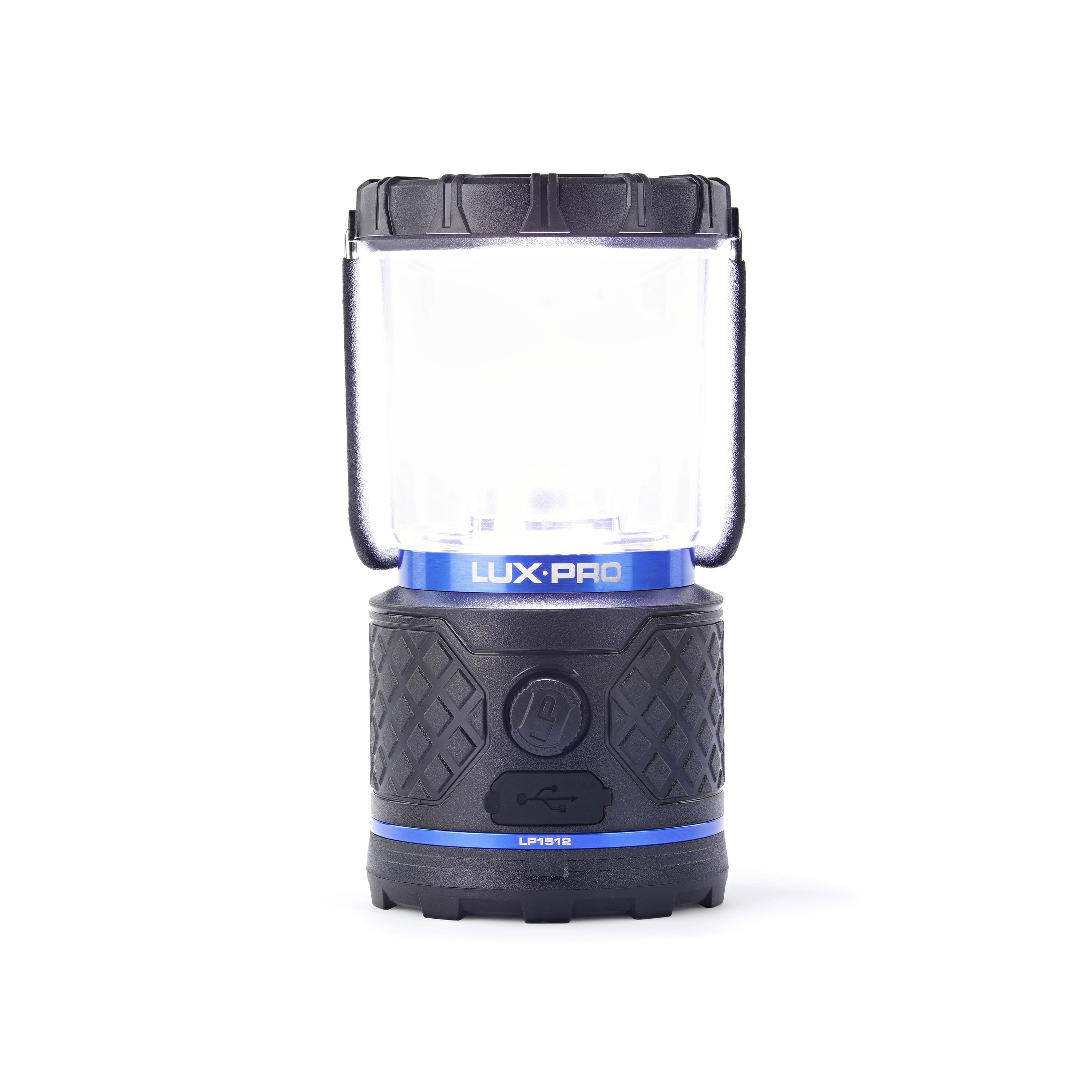 Linterna de camping LED Lux-Pro de 1100 lúmenes (recargable) con pilas incluidas LP1512