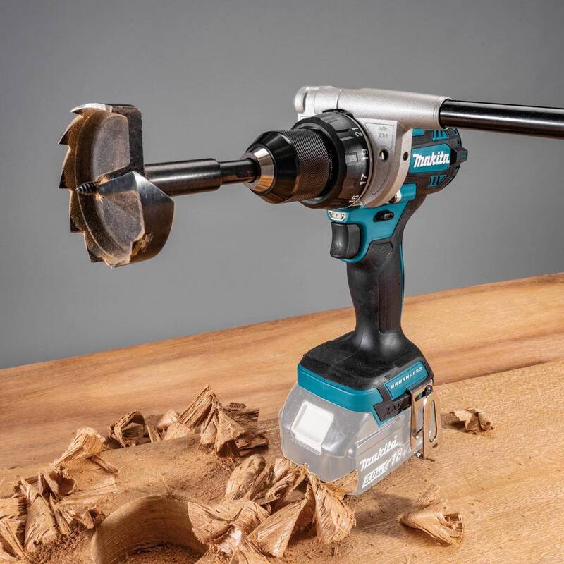 Makita Taladro Inalámbrico 18V de iones de litio sin escobillas de 1/2 pulgada (Herramienta Solamente) - XFD14Z