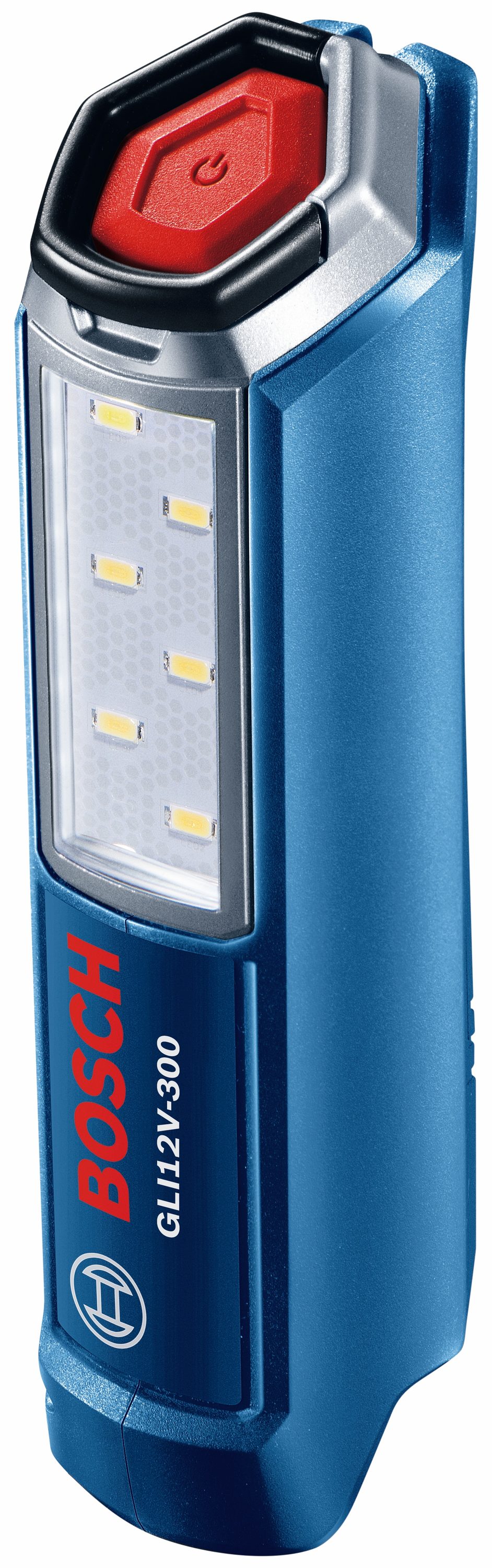 Linterna recargable sin cable de ion de litio de 12 voltios de Bosch con 300 lúmenes de LED (solo herramienta) GLI12V-300N