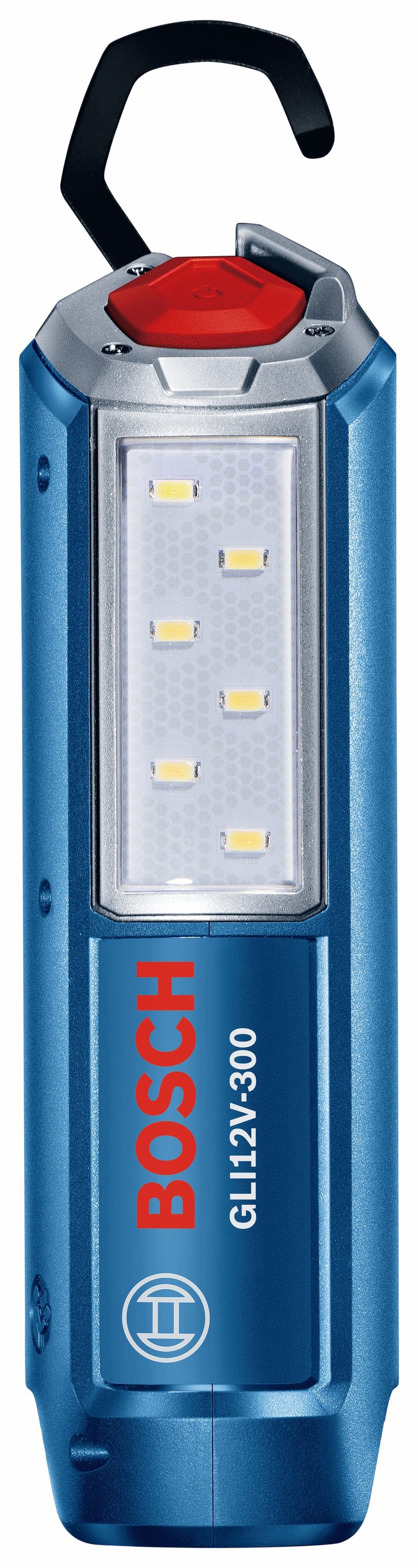 Linterna recargable sin cable de ion de litio de 12 voltios de Bosch con 300 lúmenes de LED (solo herramienta) GLI12V-300N