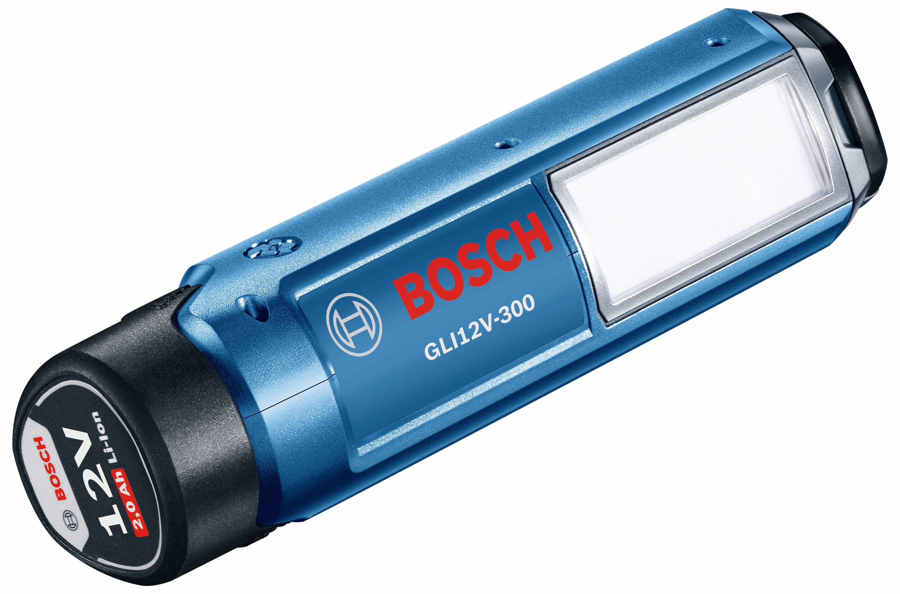 Linterna recargable sin cable de ion de litio de 12 voltios de Bosch con 300 lúmenes de LED (solo herramienta) GLI12V-300N