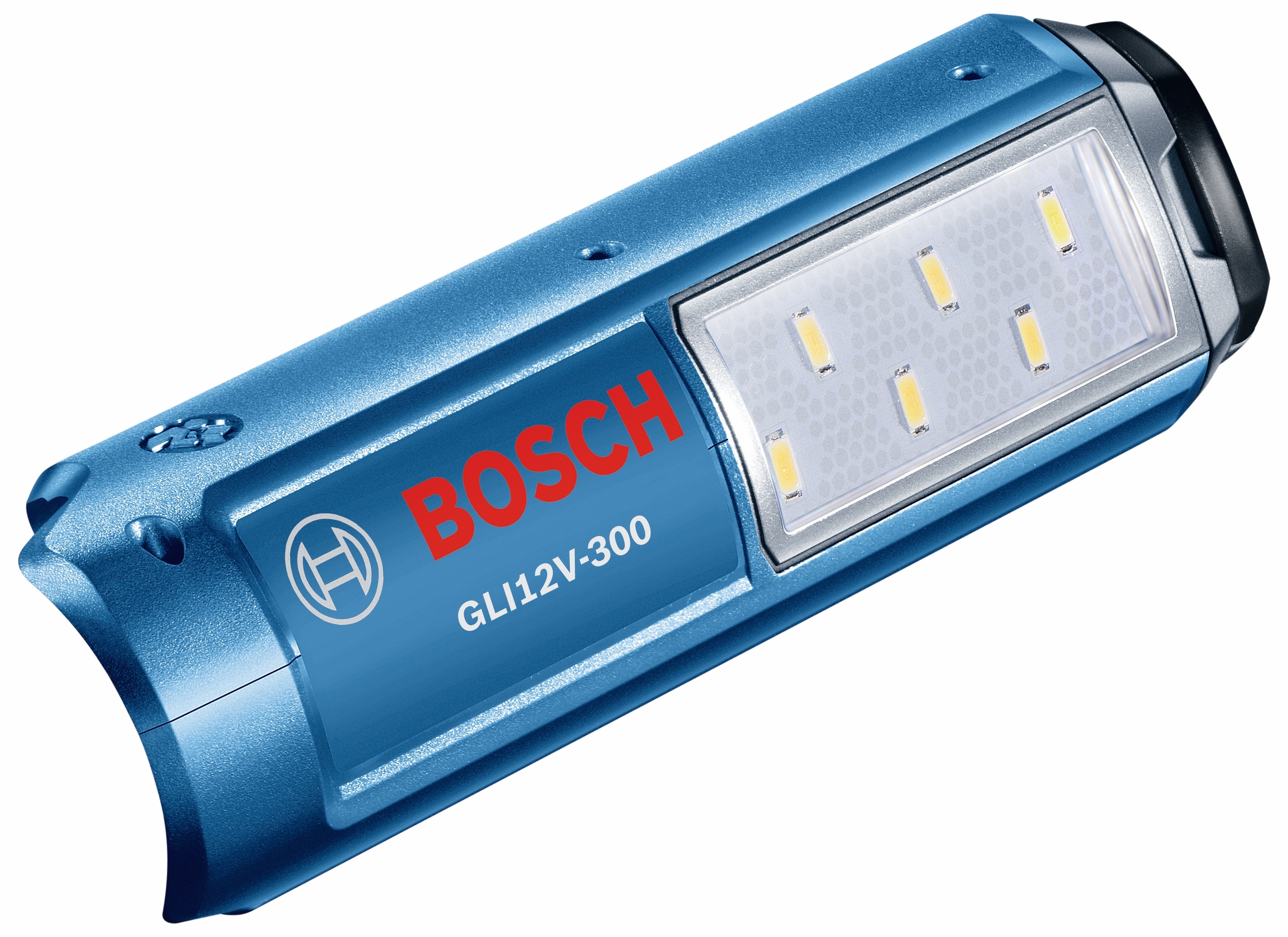 Linterna recargable sin cable de ion de litio de 12 voltios de Bosch con 300 lúmenes de LED (solo herramienta) GLI12V-300N