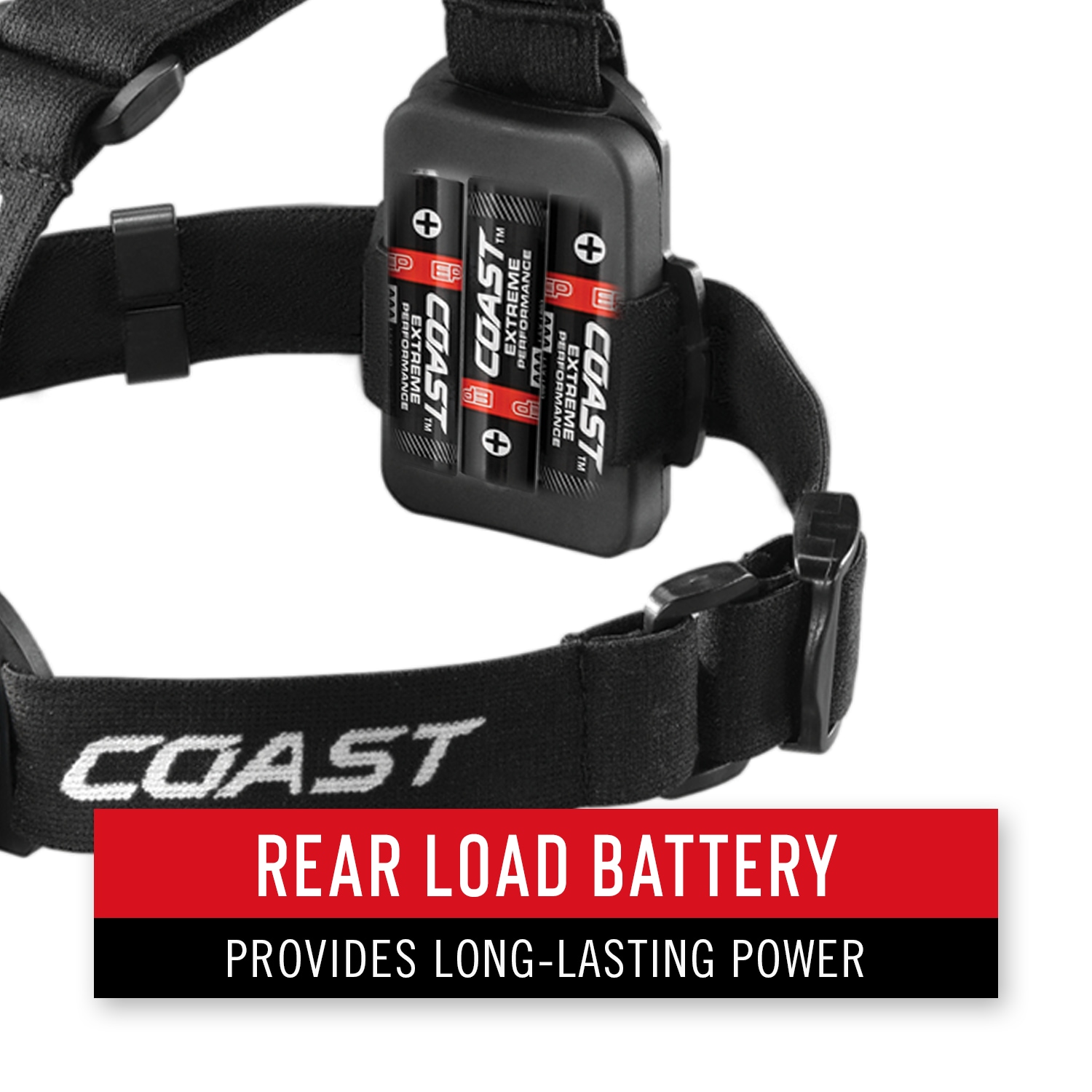 Lámpara fronta con luz LED Coast 510 - Batería incluida 30557