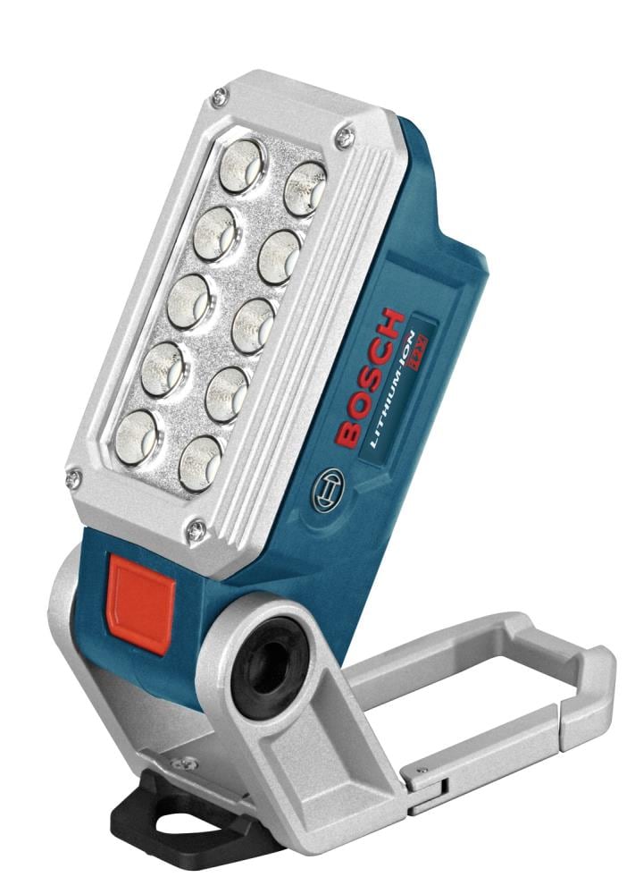 Lámpara de herramientas recargable inalámbrica de 330 lúmenes con baterías de 12 voltios Bosch (solo herramienta) FL12