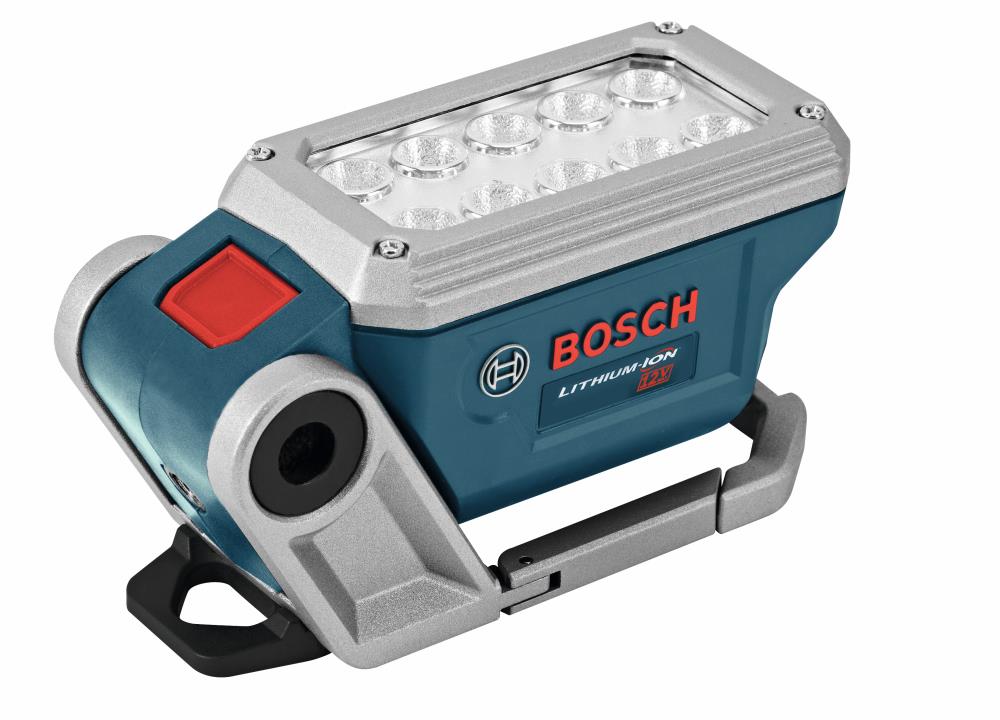 Lámpara de herramientas recargable inalámbrica de 330 lúmenes con baterías de 12 voltios Bosch (solo herramienta) FL12