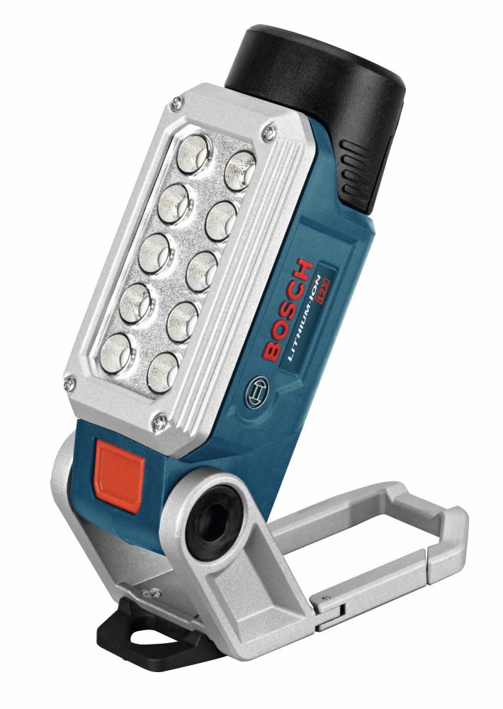 Lámpara de herramientas recargable inalámbrica de 330 lúmenes con baterías de 12 voltios Bosch (solo herramienta) FL12
