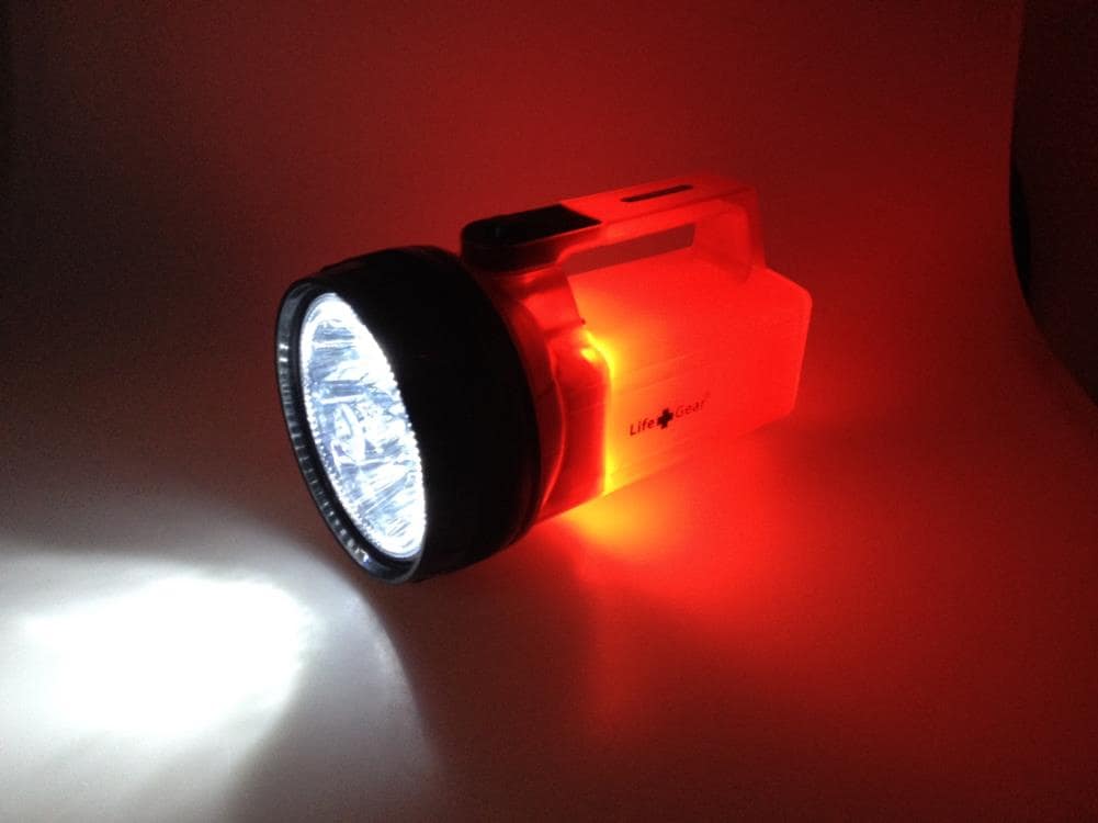 Linterna de mano con luz LED de 65 lúmenes y 5 modos de iluminación, incluye baterías - Dorcy International Glow LG114