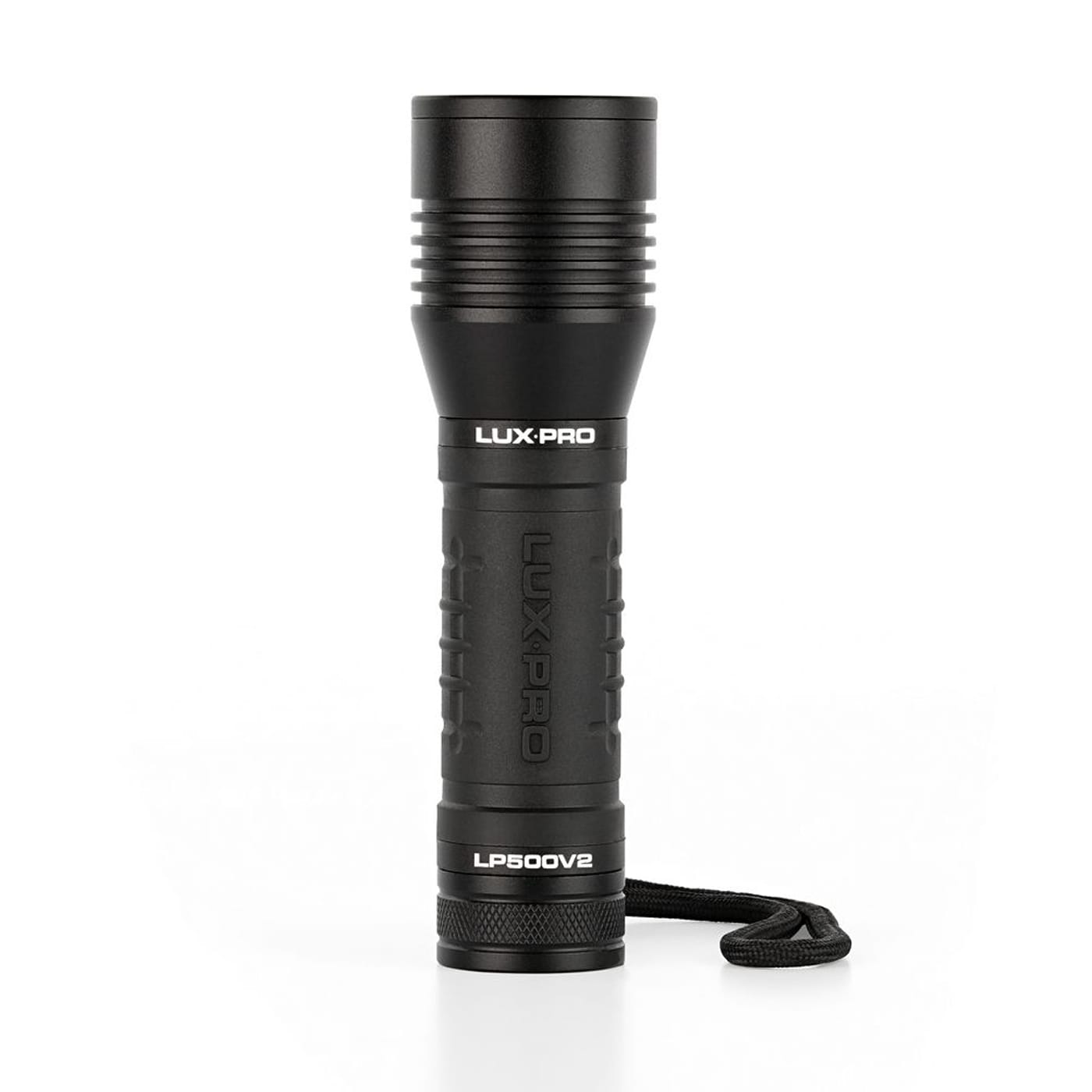 Linterna de mano Lux-Pro con 330 lúmenes y 4 modos de iluminación, incluye baterías LP500V2