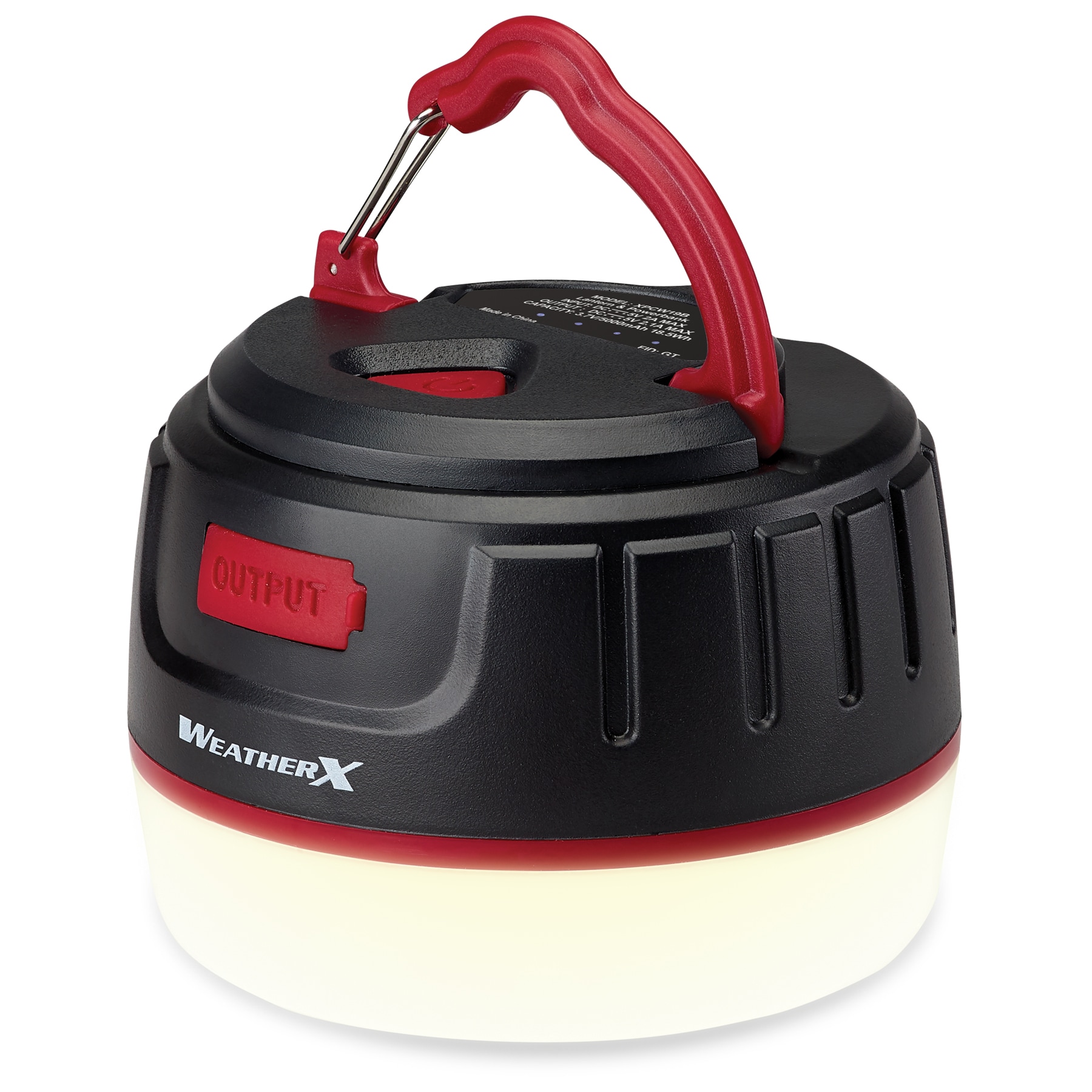 Lámpara de Camping con LED de 200 Lúmenes (Recargable) con Pilas Incluidas XPCW19B