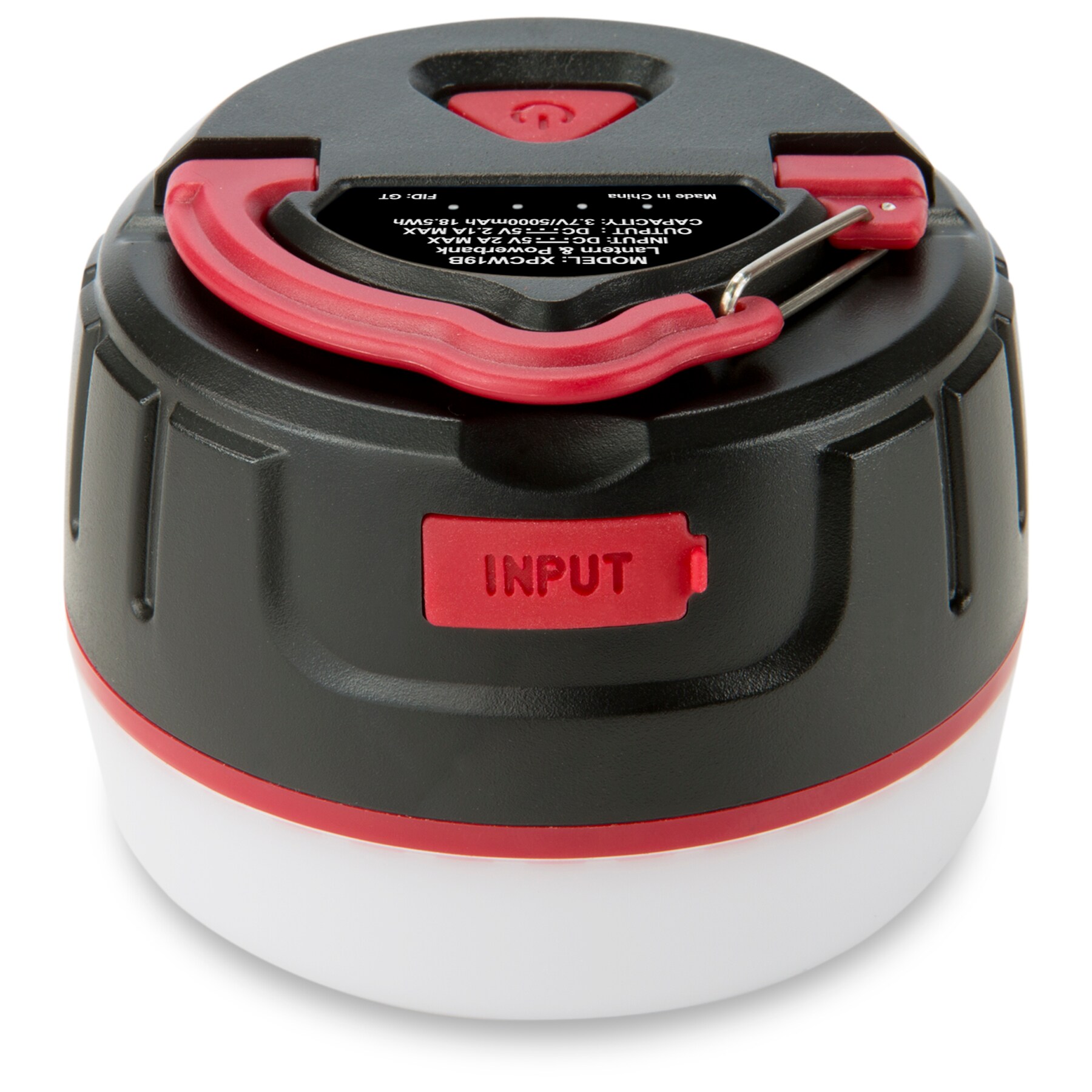 Lámpara de Camping con LED de 200 Lúmenes (Recargable) con Pilas Incluidas XPCW19B