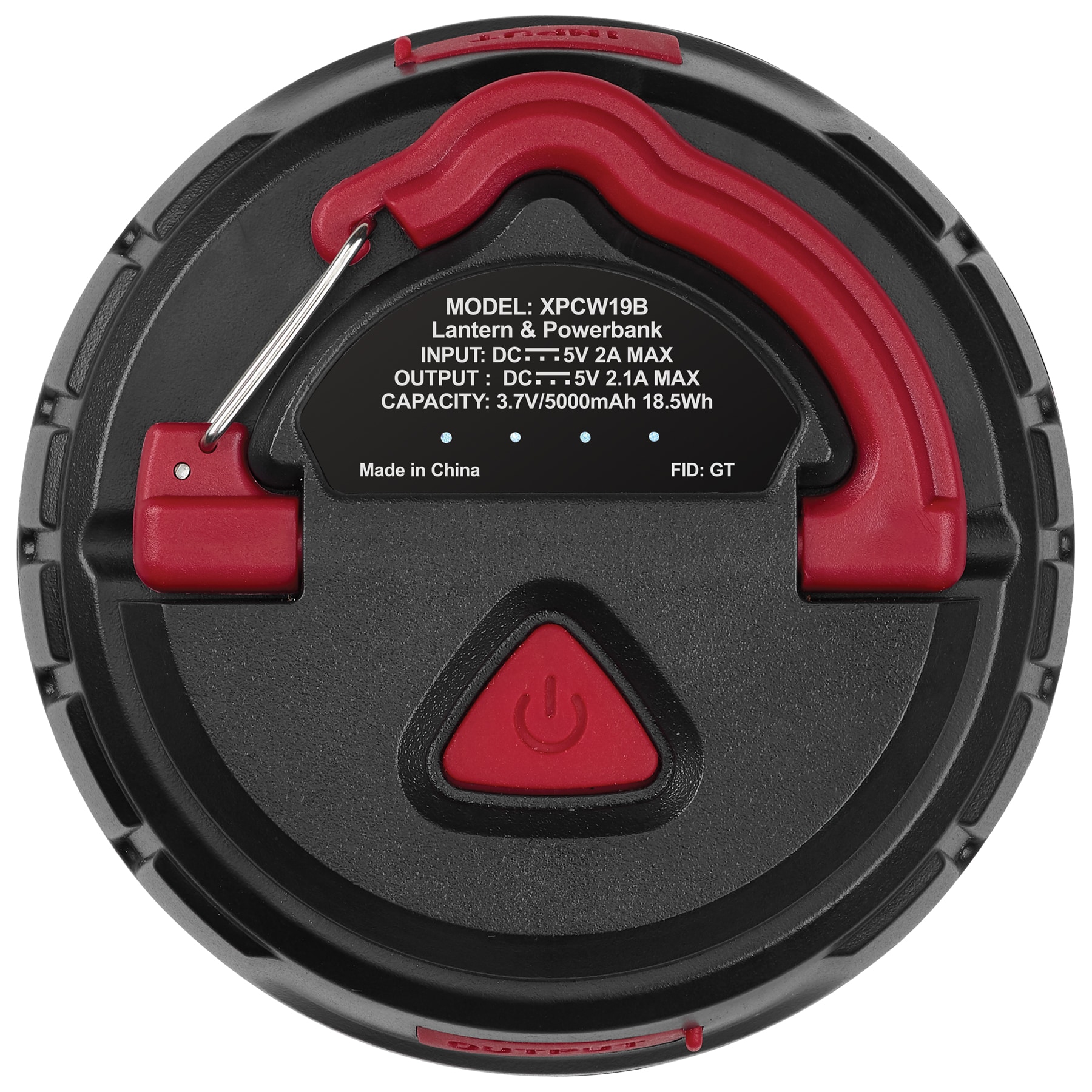 Lámpara de Camping con LED de 200 Lúmenes (Recargable) con Pilas Incluidas XPCW19B