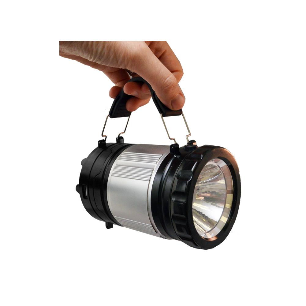 Foco LED recargable de 300 lúmenes y 1 modo de Power By GoGreen con baterías incluidas