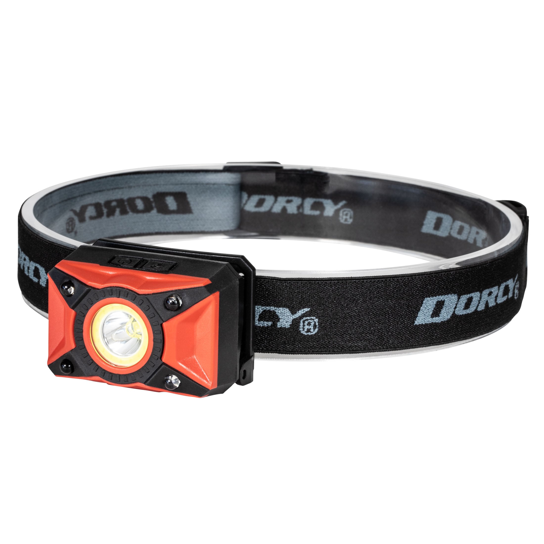 Lámpara frontal LED de 650 lúmenes de Dorcy International con batería recargable incluida 41-4337