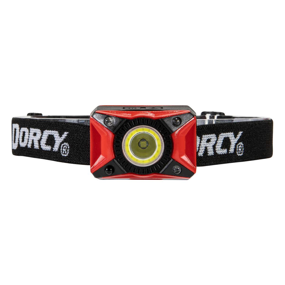 Lámpara frontal LED de 650 lúmenes de Dorcy International con batería recargable incluida 41-4337