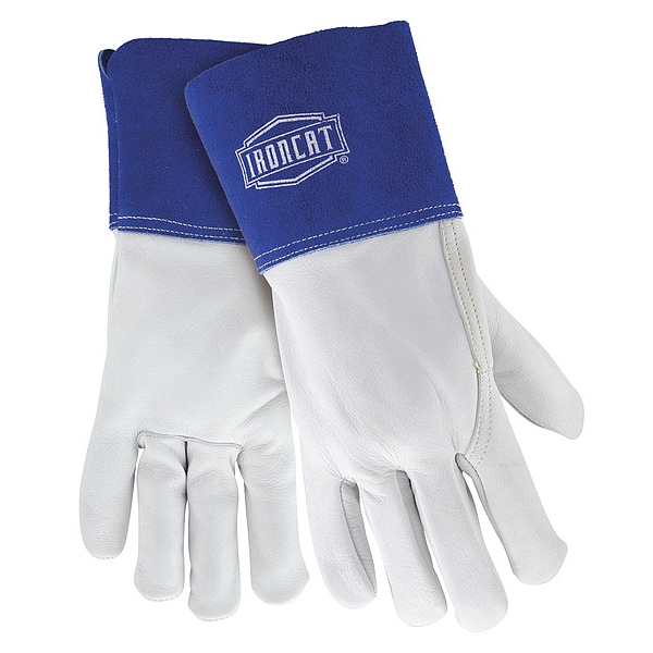 Guantes de soldadura Ironcat TIG, palma de piel de cabra, XL, paquete de 12 - 6142/XL
