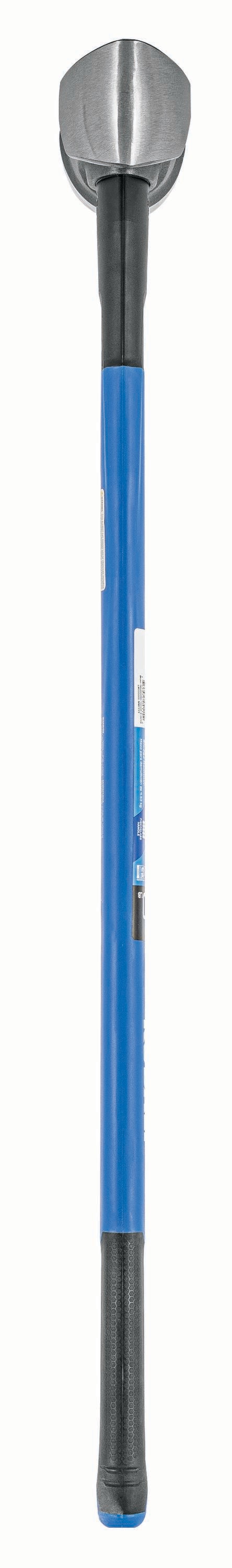 Mazo de demolición con cabezal de acero pulido de 10 libras y mango de fibra de vidrio - Kobalt MD-10DSOF-K 34723