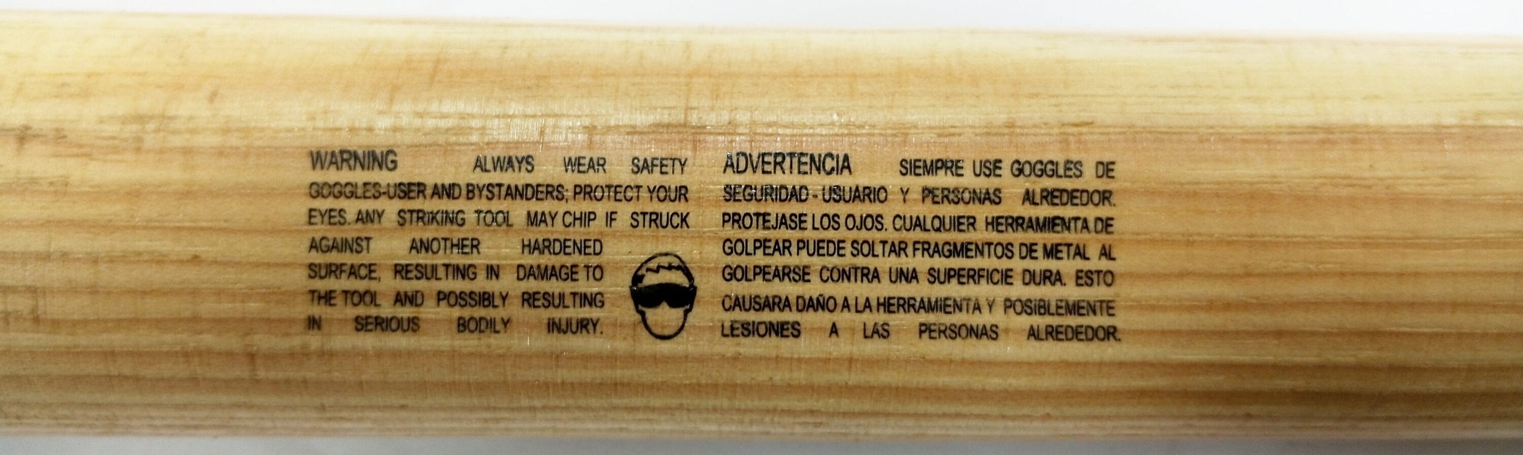 Mazo de Ingeniería con Cabeza de Acero Lisa de 8 lb y Mango de Madera - Kobalt JJ-7346
