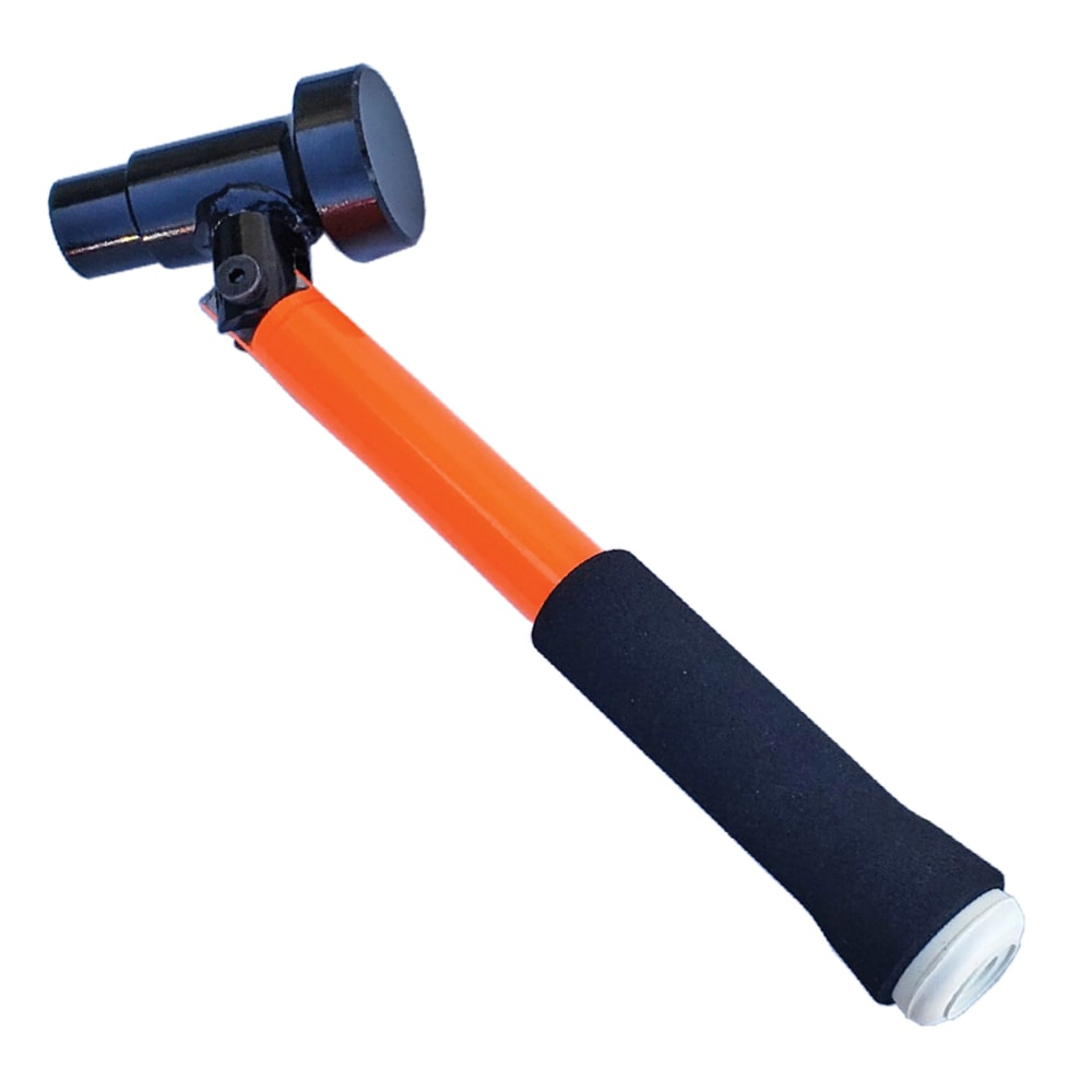 Martillo de cabeza redonda de acero con mango de espuma de 1 libra de BN Products-USA