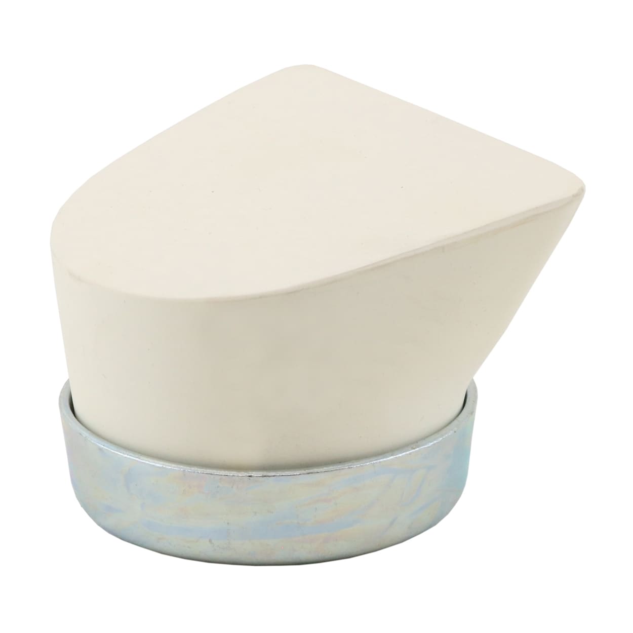 Mazo de goma de cara biselada con mango de madera y cabeza suave de Powernail 06-9945W