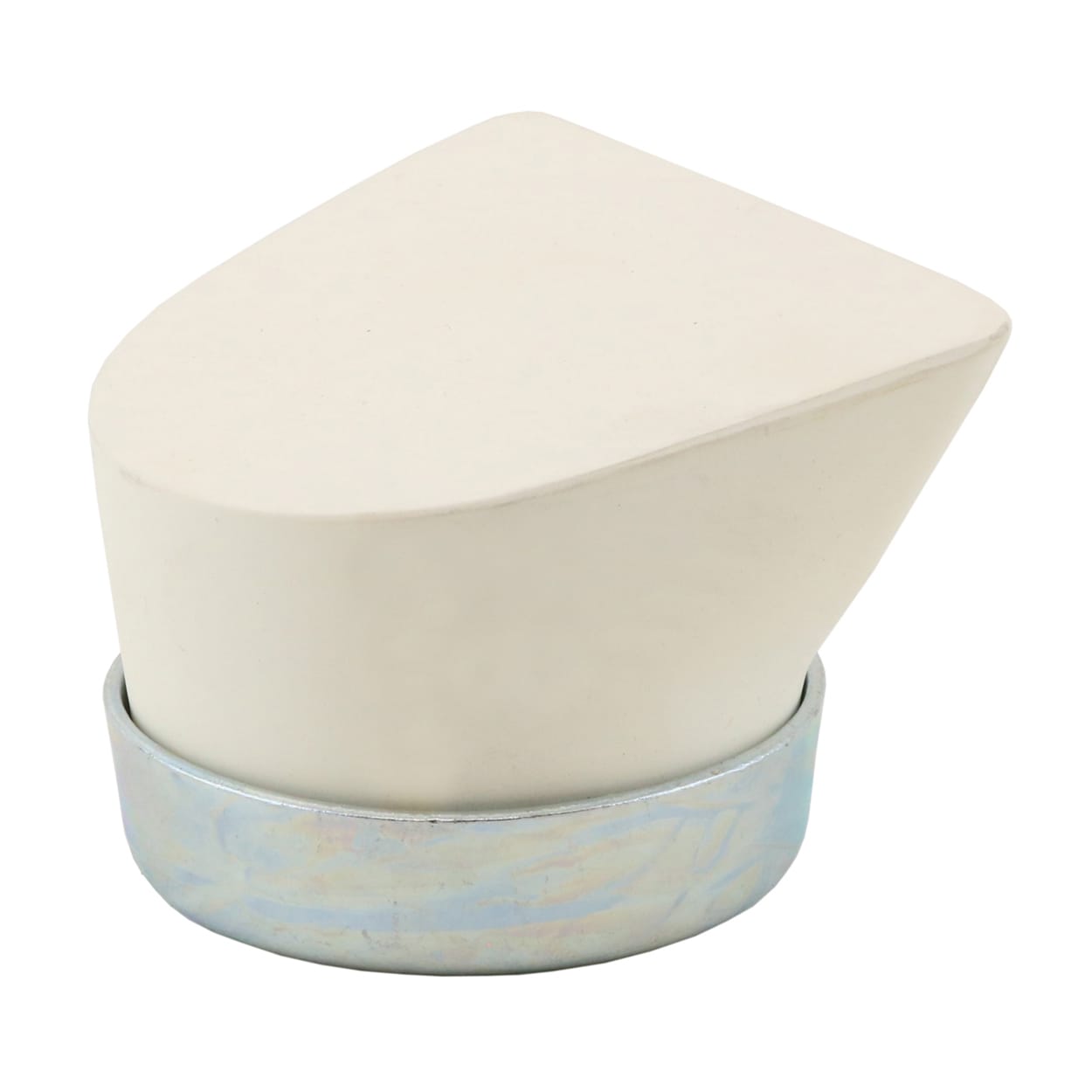 Mazo de goma de cara biselada con mango de madera y cabeza suave de Powernail 06-9945W