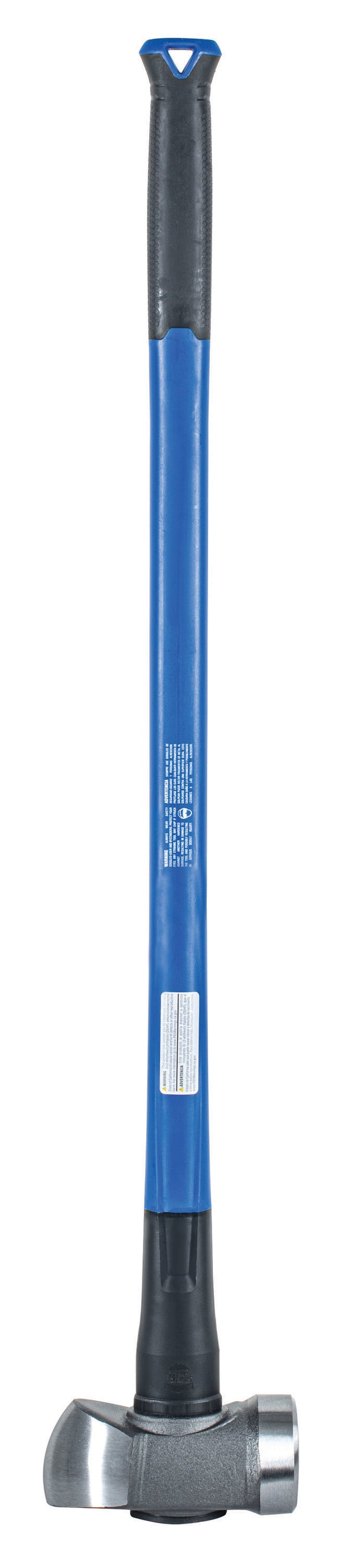 Maza de acero de 8 libras con mango de fibra de vidrio y cabeza pulida - MD-8DSOF-K 35347