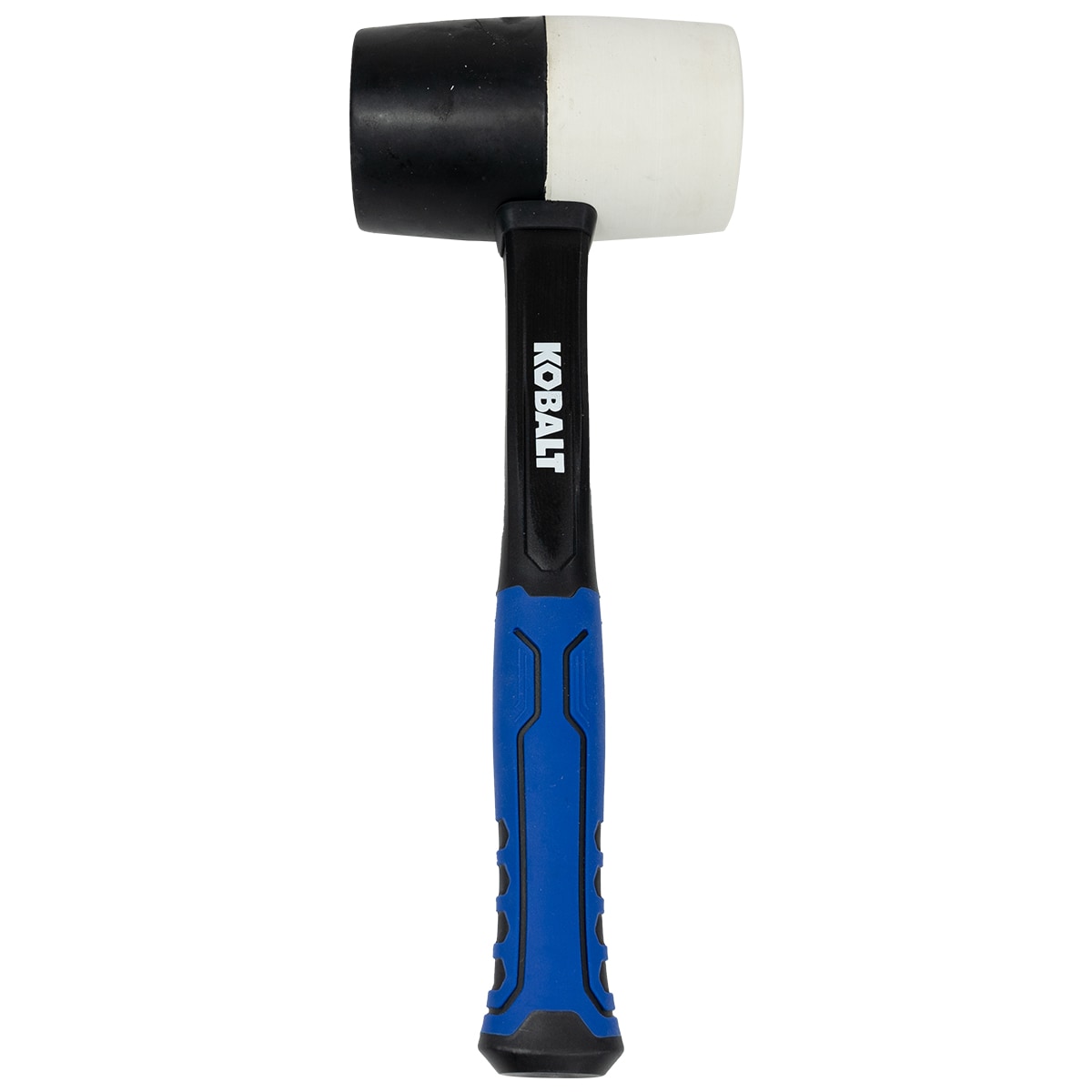 Mazo de goma con cabeza de caucho de 32 oz y mango de fibra de vidrio suave KB-T081932