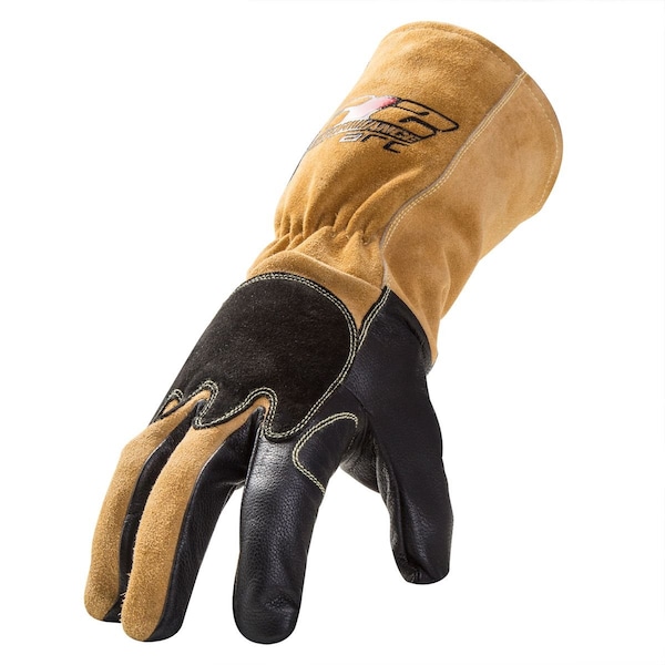 Guantes de soldadura TIG Performance 212, palma de mezcla de cuero de grado A, XL, PR - ARCTIG-08-011