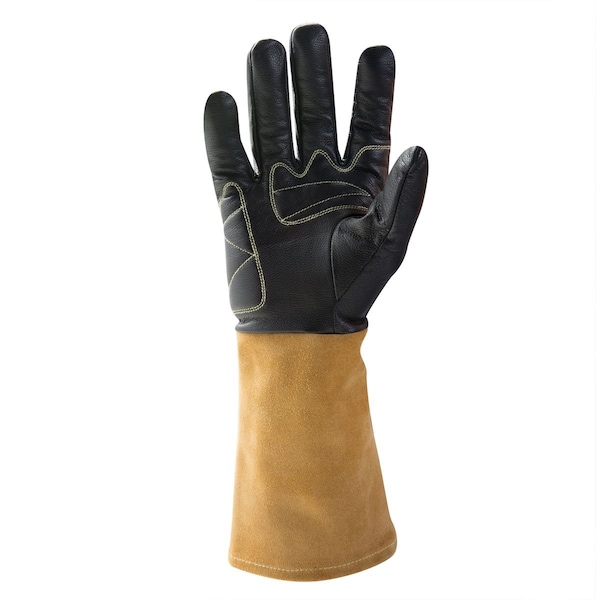 Guantes de soldadura TIG Performance 212, palma de mezcla de cuero de grado A, XL, PR - ARCTIG-08-011