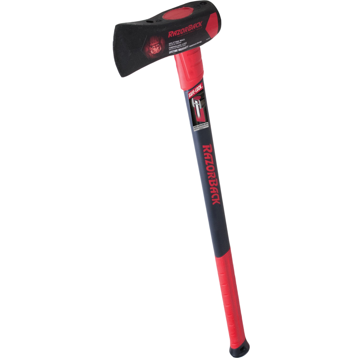 Martillo especial para yeso con cabeza de acero de 8 libras y mango de fibra de vidrio, marca Razor-Back.