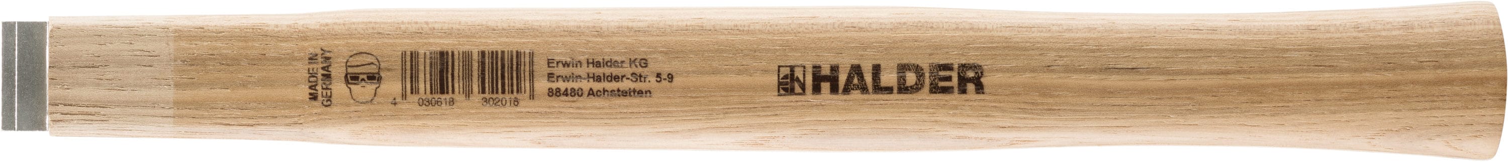 Martillo de golpe muerto con cabeza de plástico liso y mango de madera, Halder 0.7163 lb