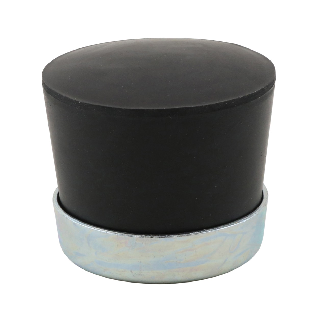 Maza de goma suave con mango de madera y cara biselada de Powernail 06-CAPAB