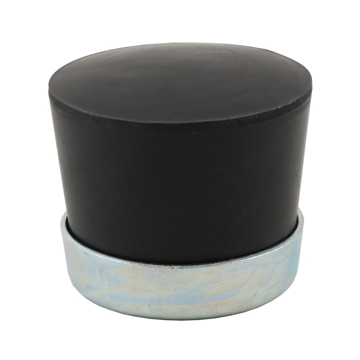 Maza de goma suave con mango de madera y cara biselada de Powernail 06-CAPAB