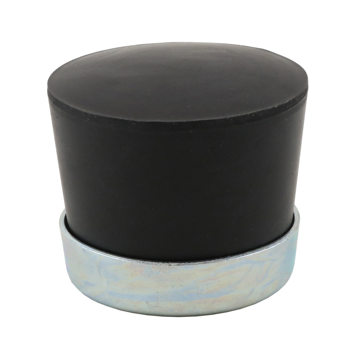 Maza de goma suave con mango de madera y cara biselada de Powernail 06-CAPAB